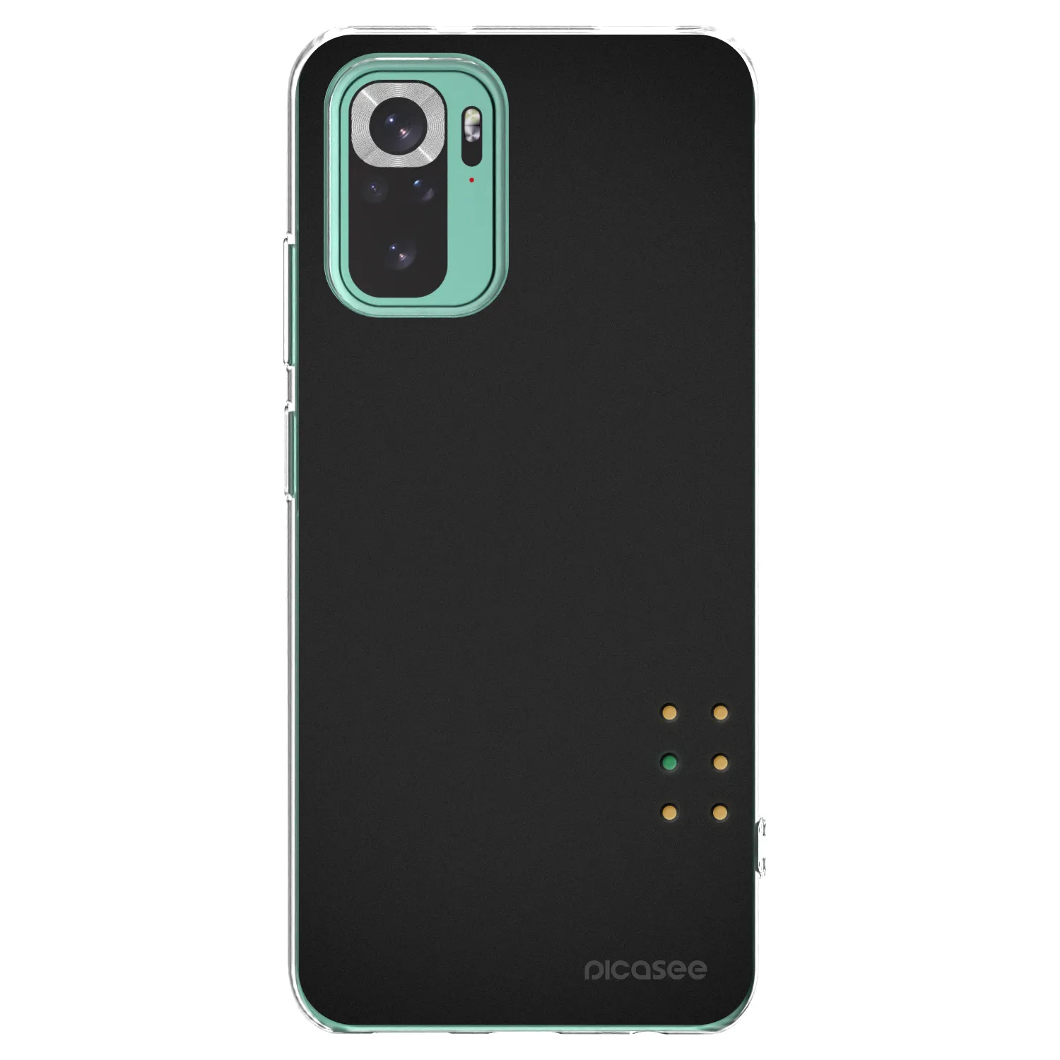 Picasee Xiaomi Redmi Note 10 Pro Hülle - Transparentes Silikon - Pulse