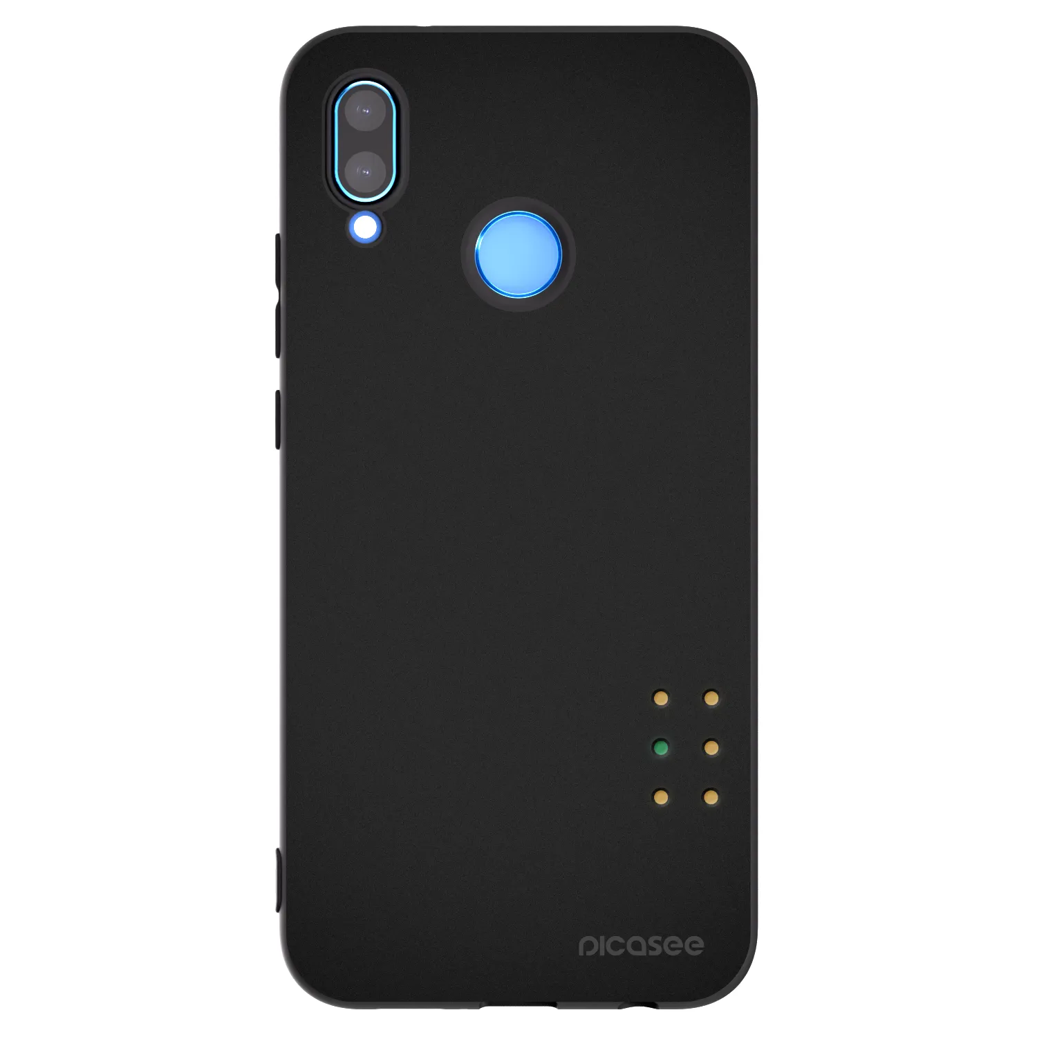 Picasee Huawei P20 Lite Hülle - Schwarzes Silikon - Pulse
