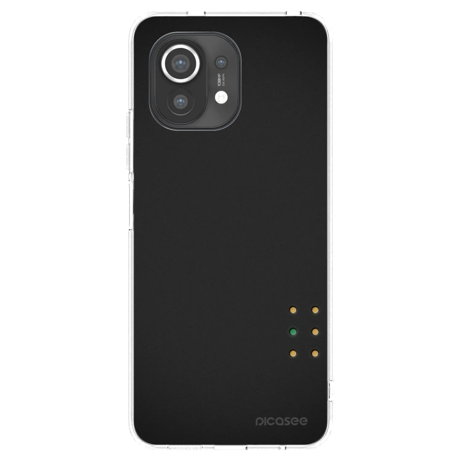Picasee Xiaomi Mi 11 Hülle - Transparentes Silikon - Pulse