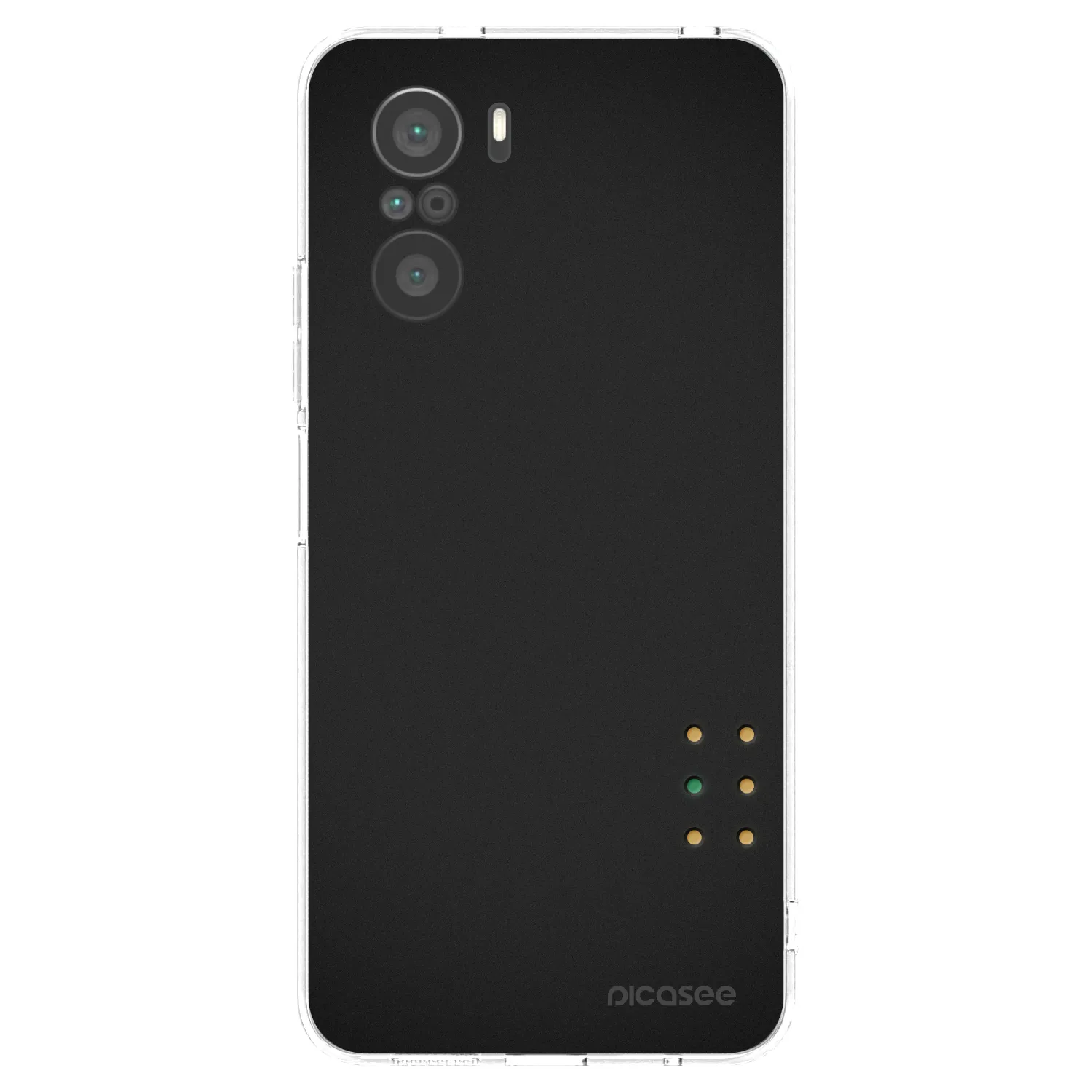 Picasee Xiaomi Poco F3 Hülle - Transparentes Silikon - Pulse
