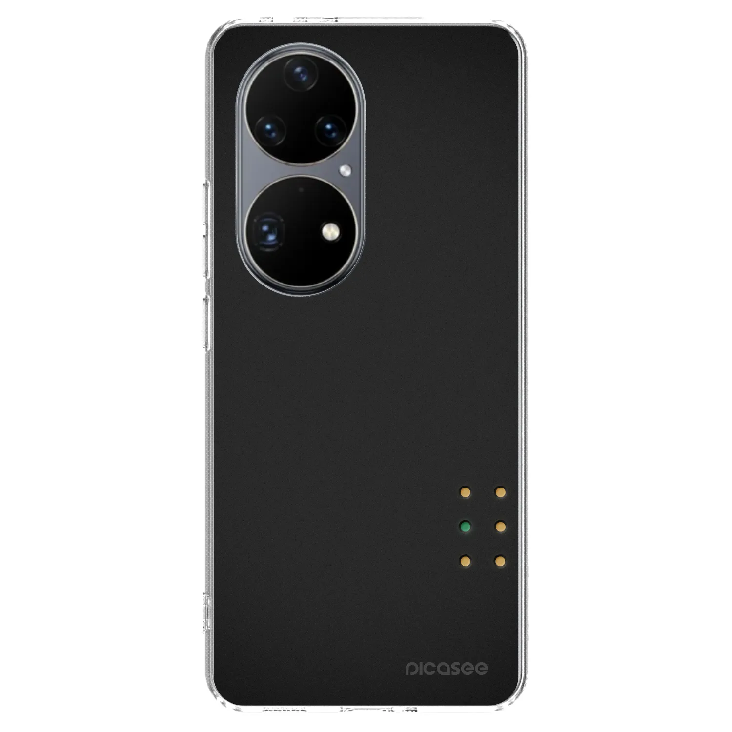 Picasee Huawei P50 Hülle - Transparentes Silikon - Pulse