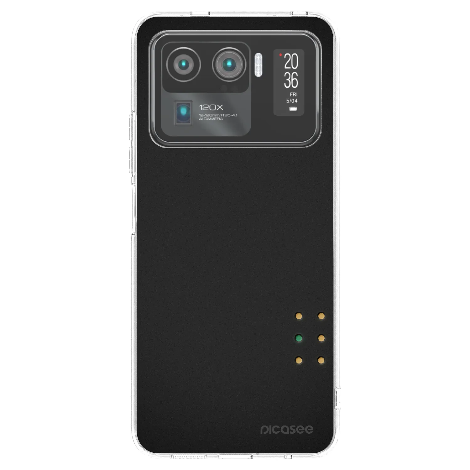 Picasee Xiaomi Mi 11 Ultra Hülle - Transparentes Silikon - Pulse