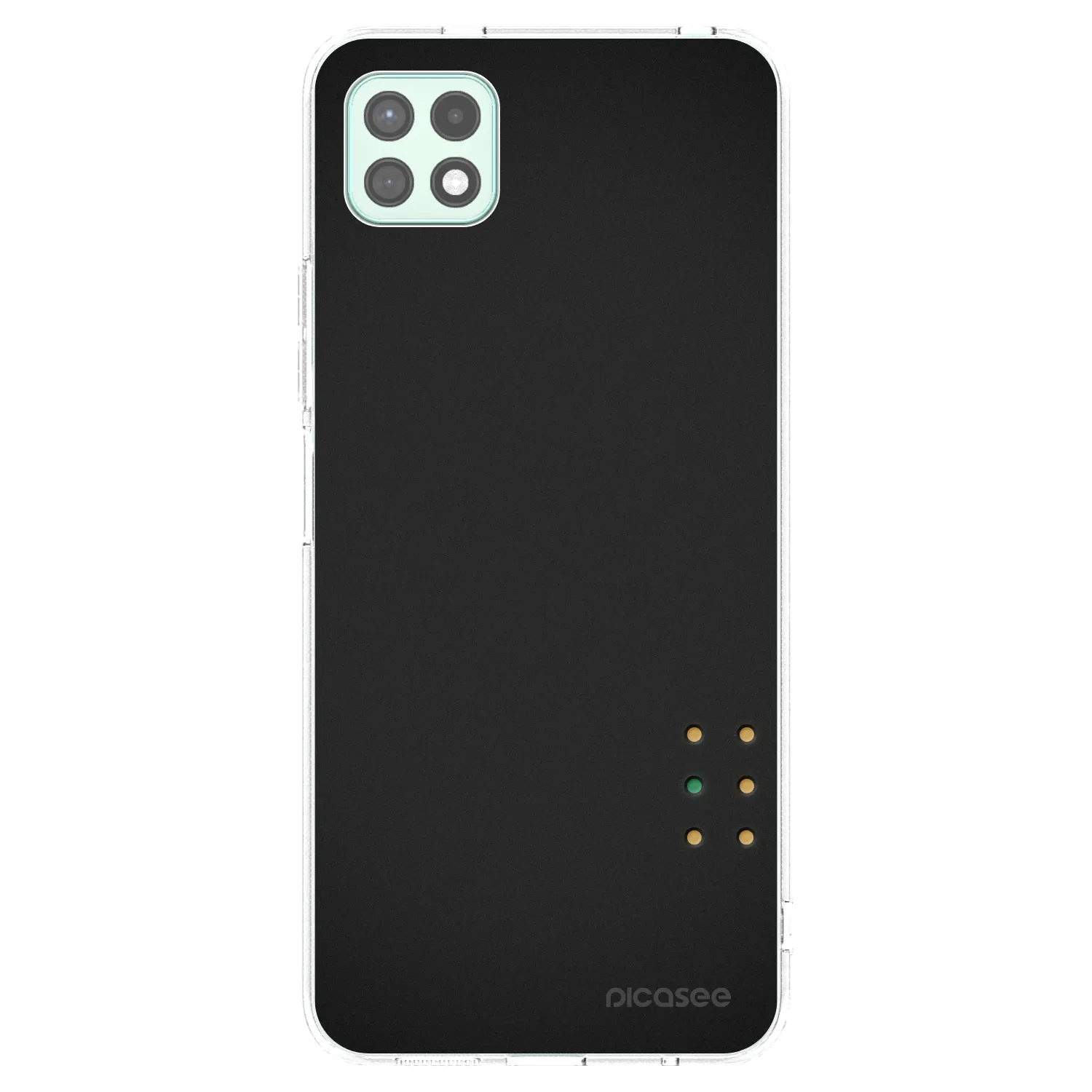 Picasee Samsung Galaxy A22 A226B 5G Hülle - Transparentes Silikon - Pulse