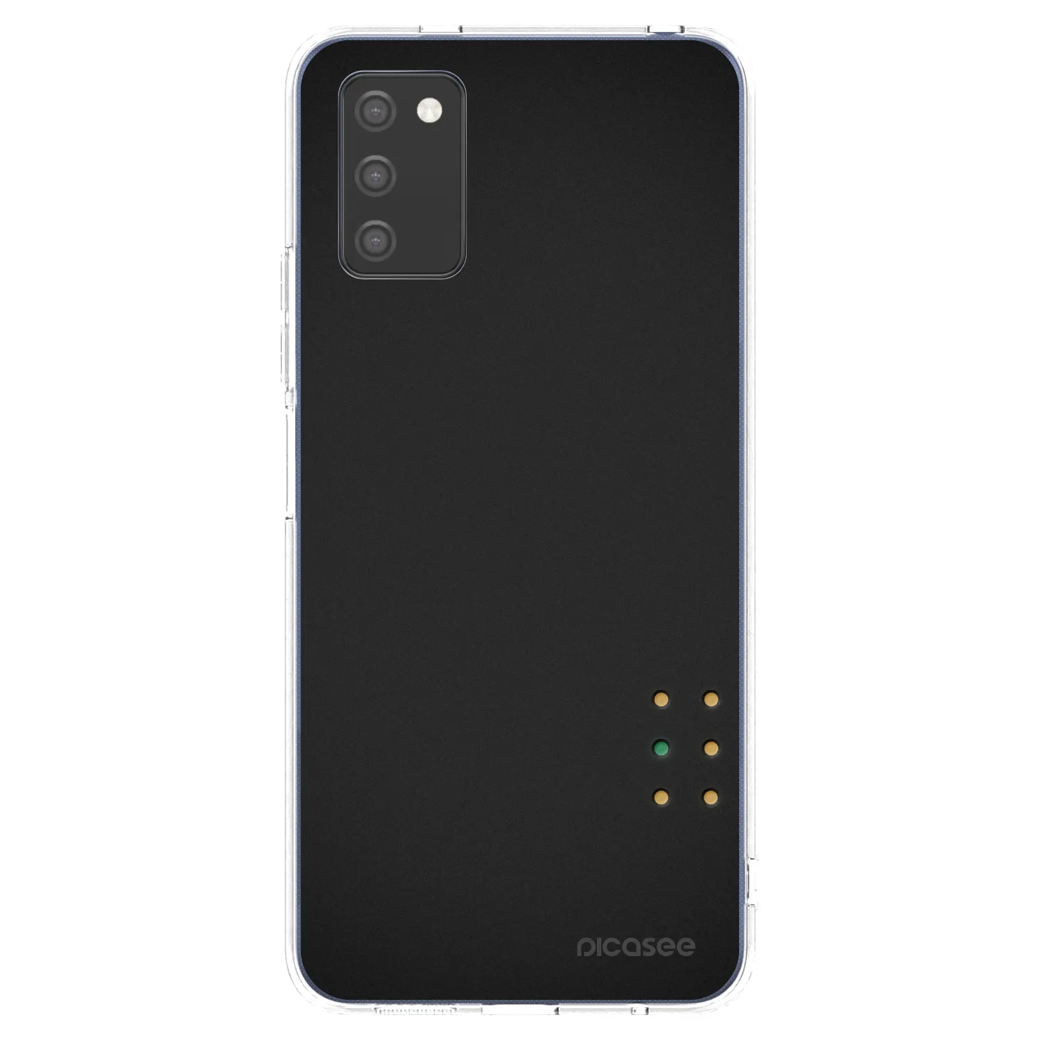 Picasee Samsung Galaxy A02s A025G Hülle - Transparentes Silikon - Pulse