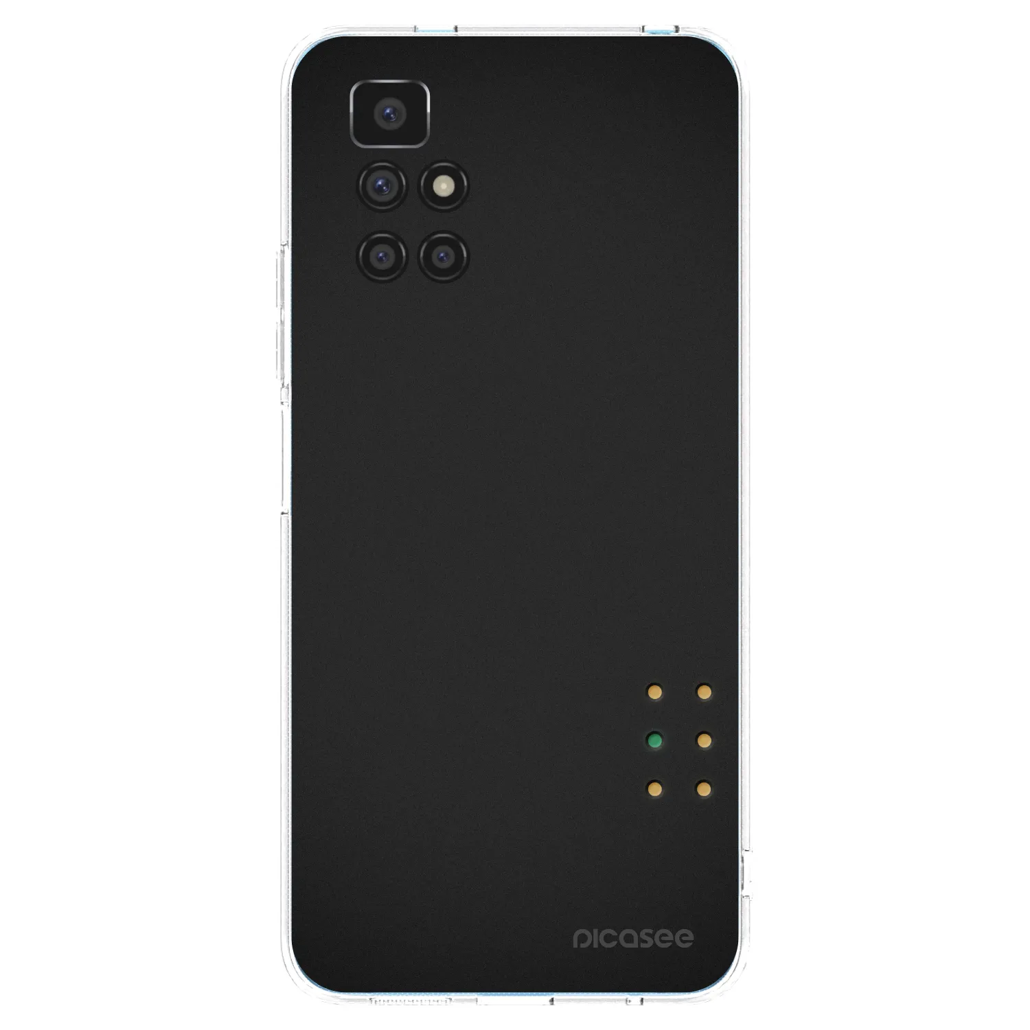 Picasee Xiaomi Redmi 10 Hülle - Transparentes Silikon - Pulse