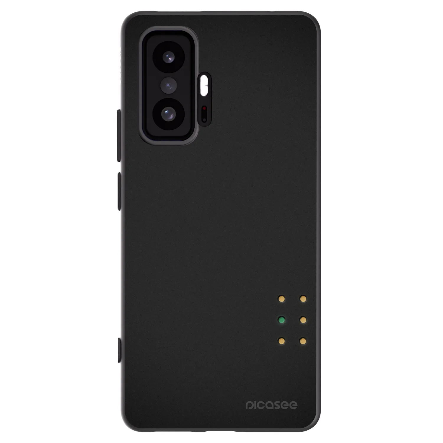 Picasee Xiaomi 11T Hülle - Schwarzes Silikon - Pulse