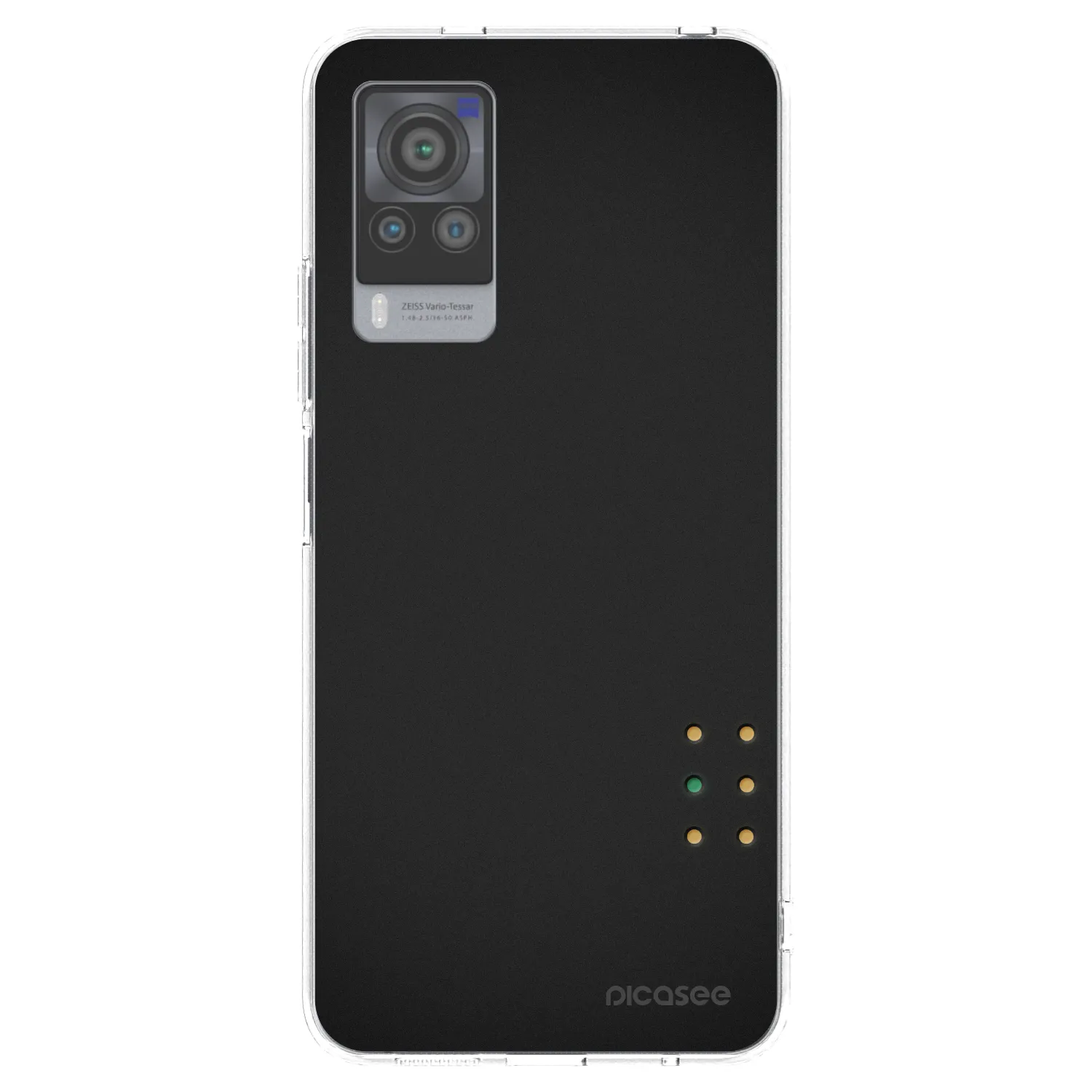 Picasee Vivo X60 Pro 5G Hülle - Transparentes Silikon - Pulse