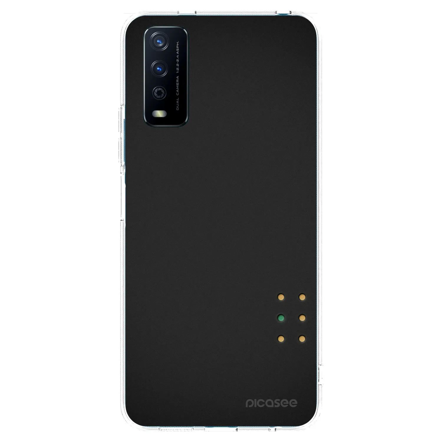Picasee Vivo Y11s Hülle - Transparentes Silikon - Pulse