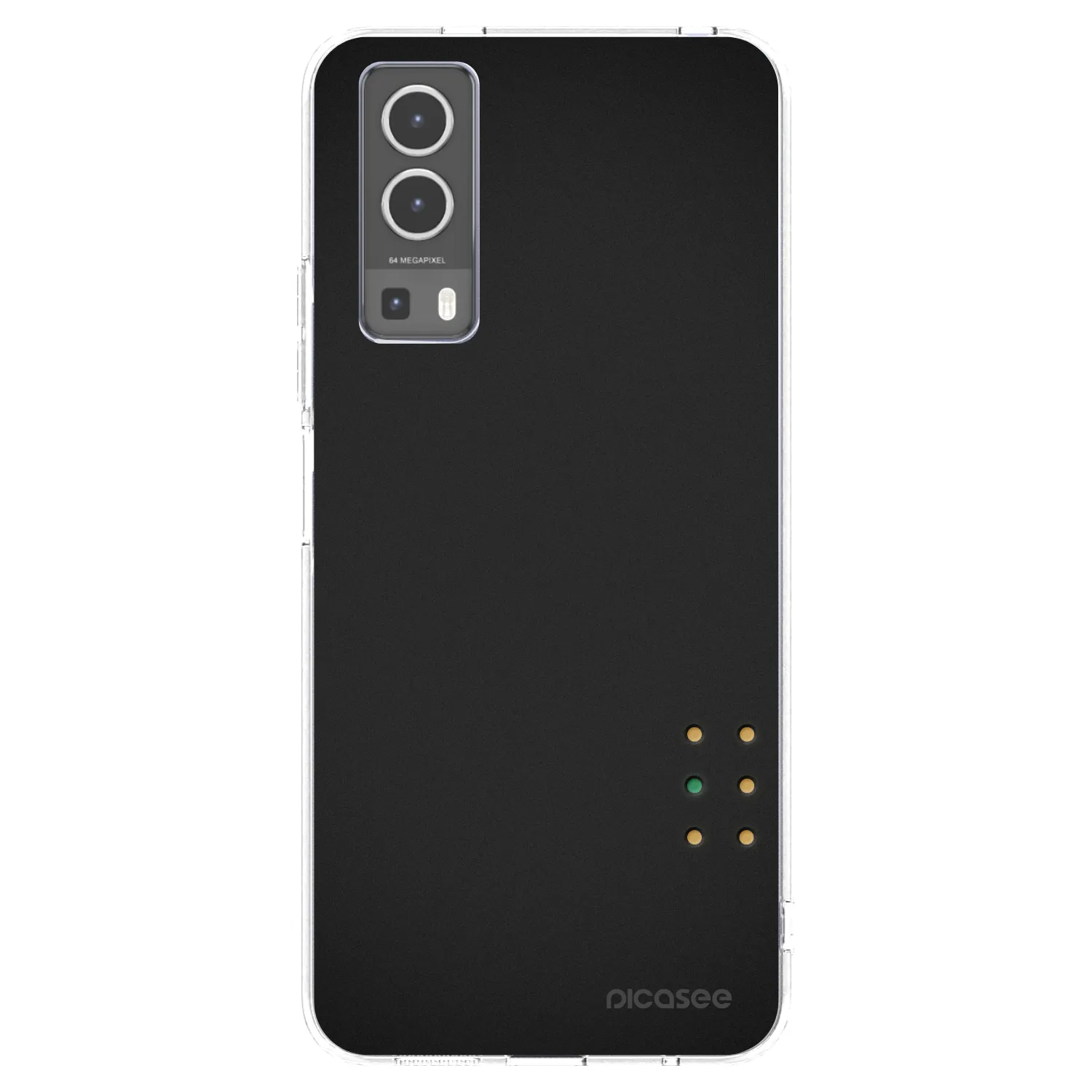Picasee Vivo Y72 5G Hülle - Transparentes Silikon - Pulse