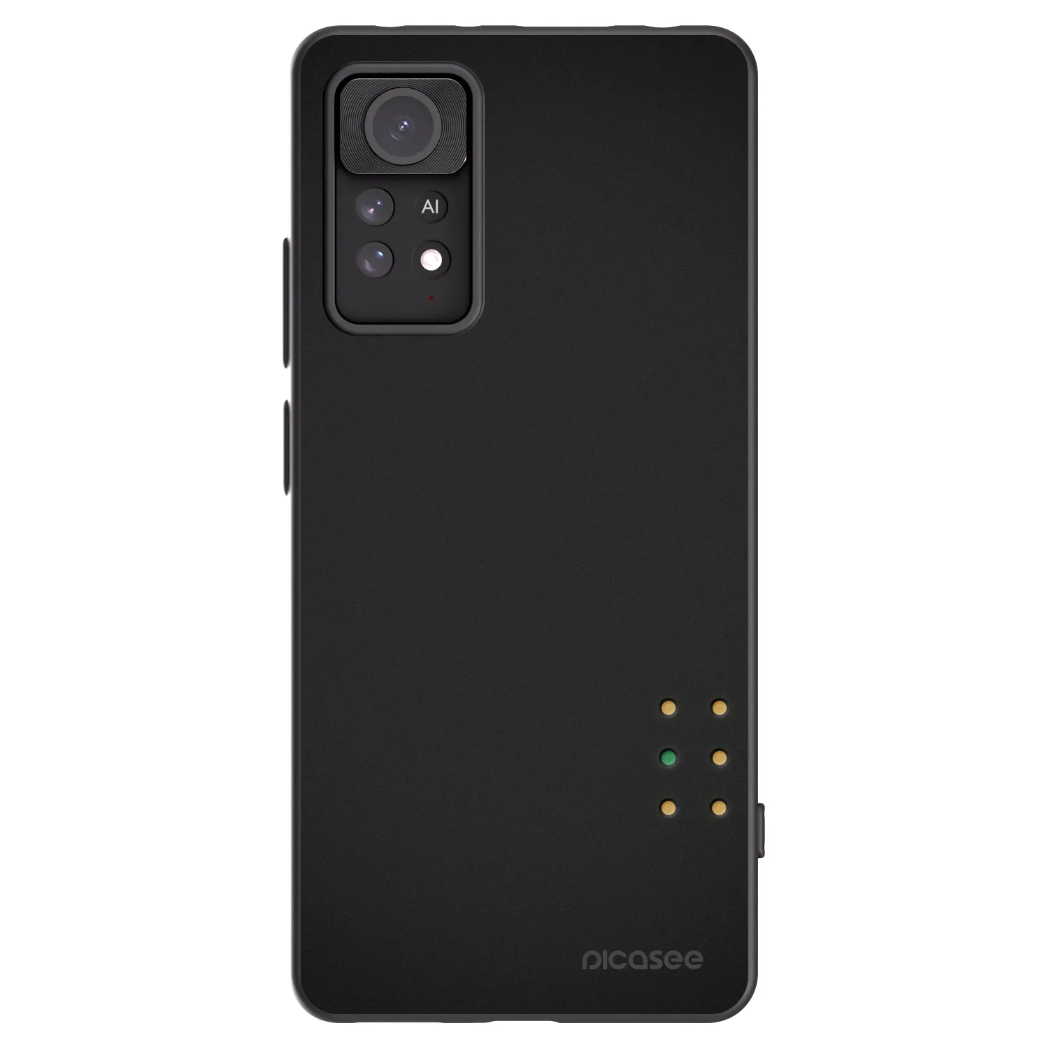Picasee Xiaomi Redmi Note 11 Pro 5G Hülle - Schwarzes Silikon - Pulse