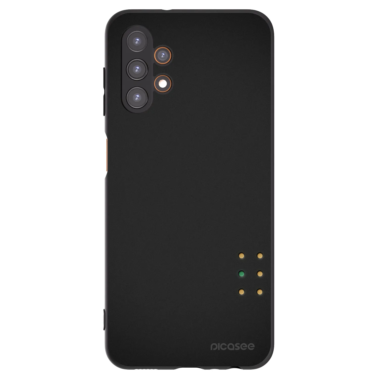 Picasee Samsung Galaxy A13 4G A135 Hülle - Schwarzes Silikon - Pulse