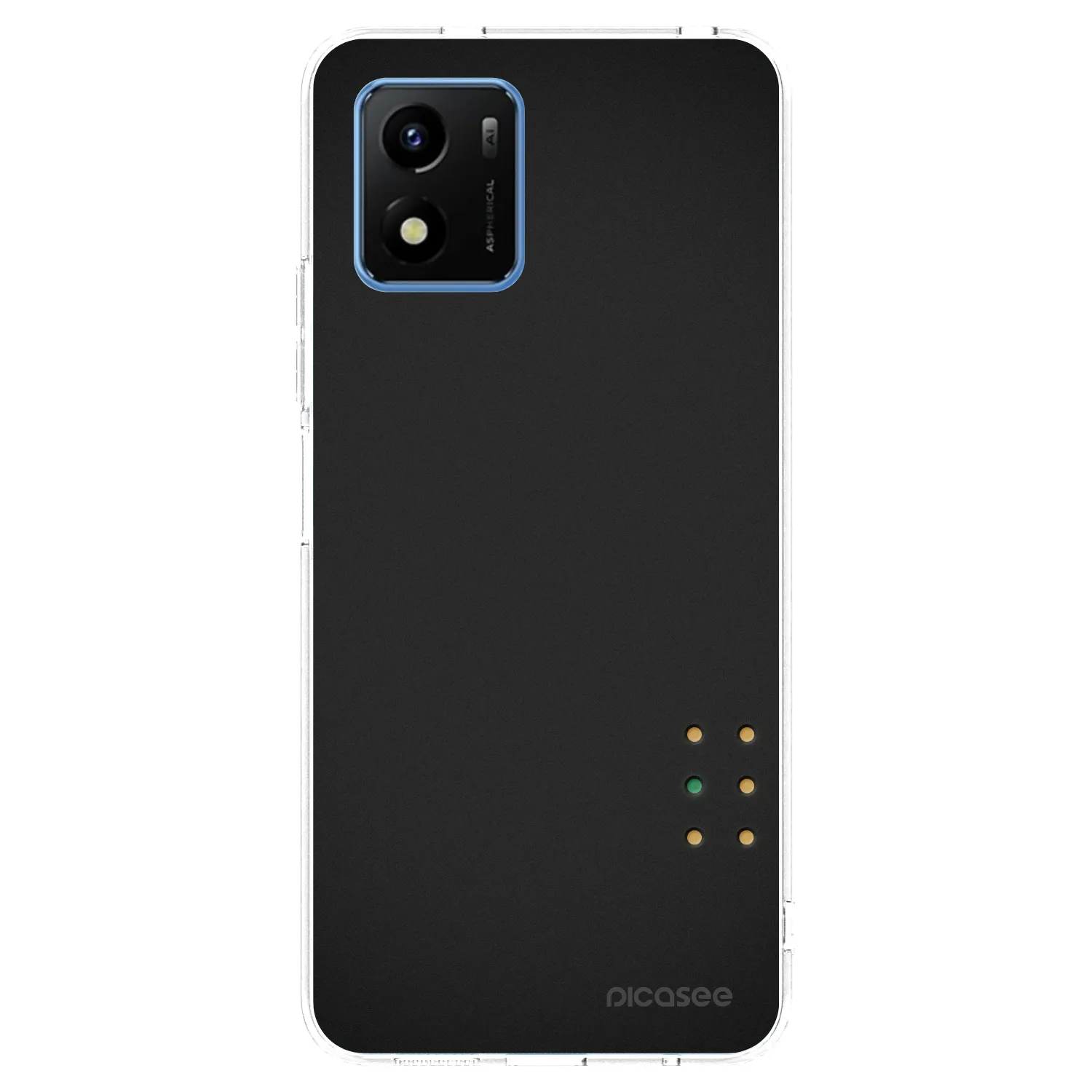 Picasee Vivo Y01 Hülle - Transparentes Silikon - Pulse