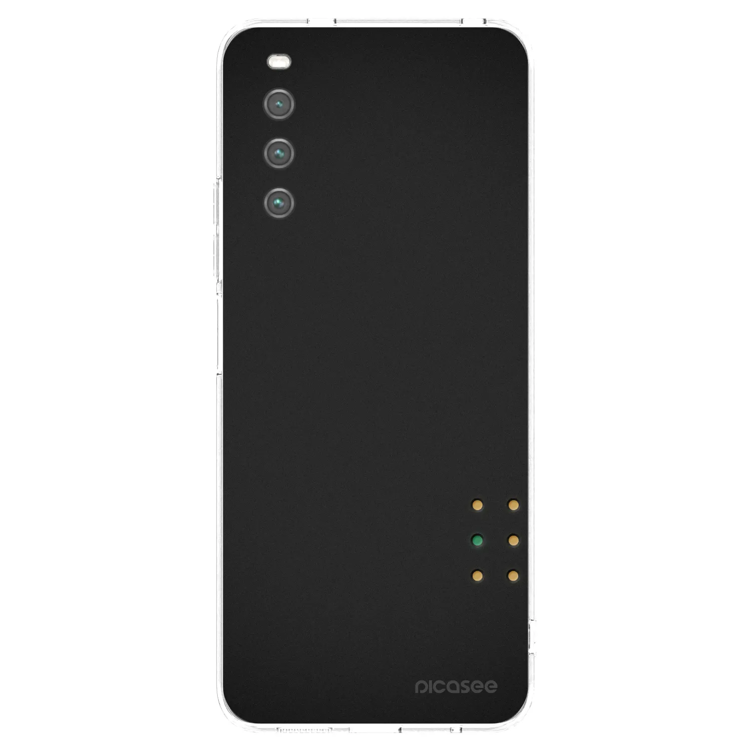 Picasee Sony Xperia 10 IV 5G Hülle - Transparentes Silikon - Pulse
