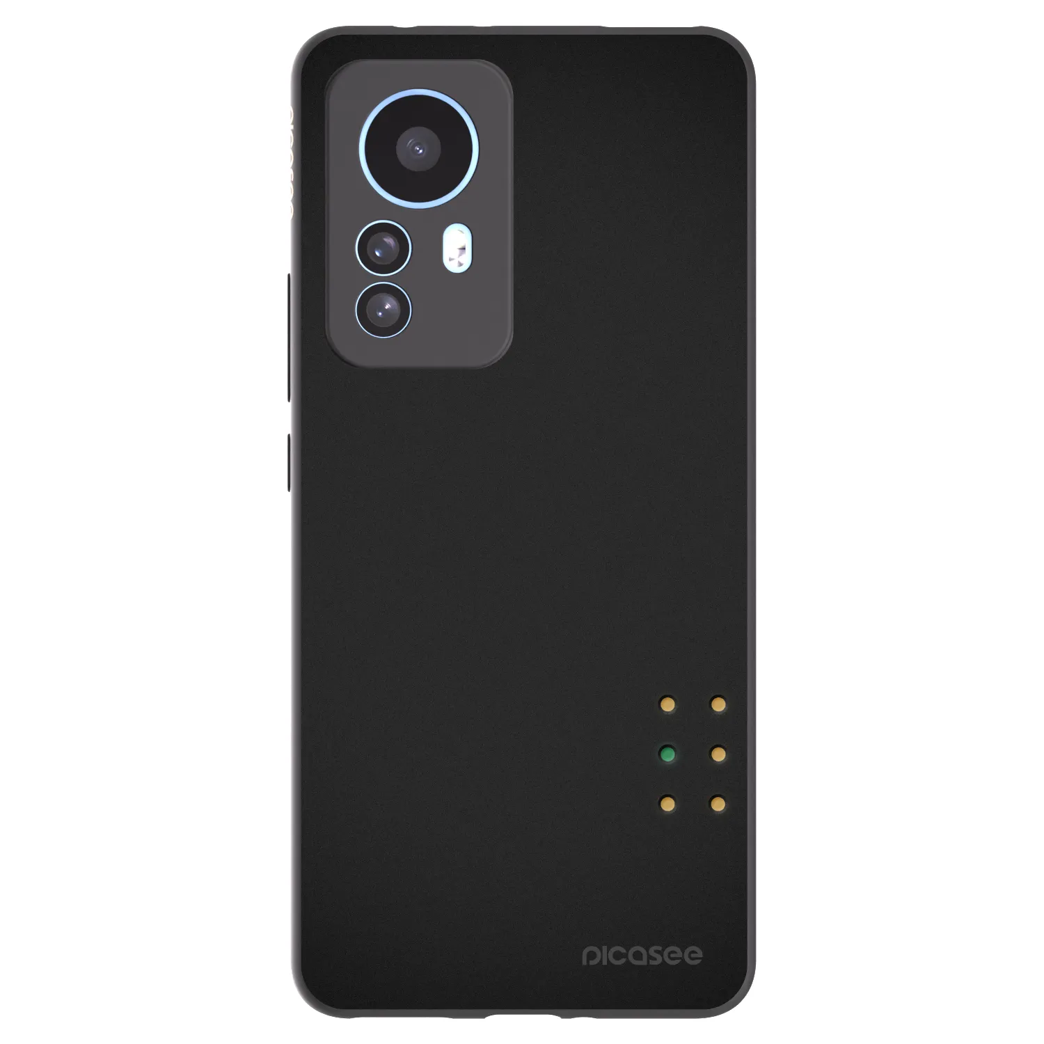 Picasee Xiaomi 12T Pro Hülle - Schwarzes Silikon - Pulse