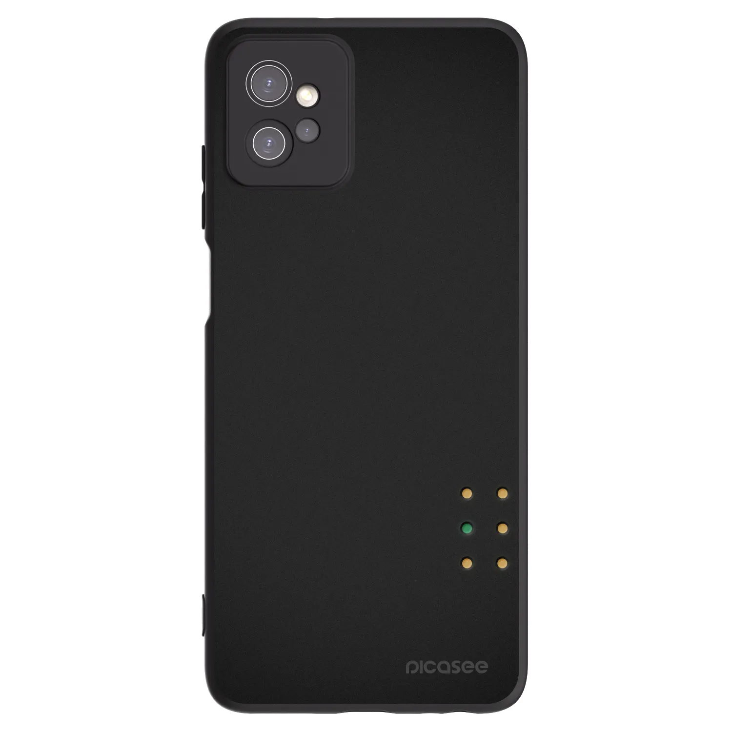 Picasee Motorola Moto G32 Hülle - Schwarzes Silikon - Pulse