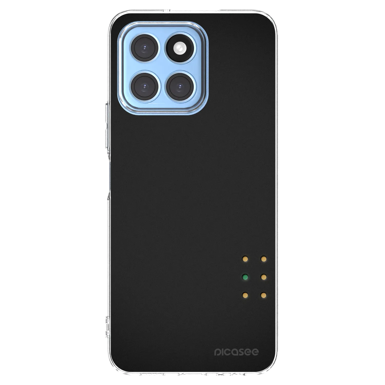 Picasee Honor X8 5G Hülle - Transparentes Silikon - Pulse