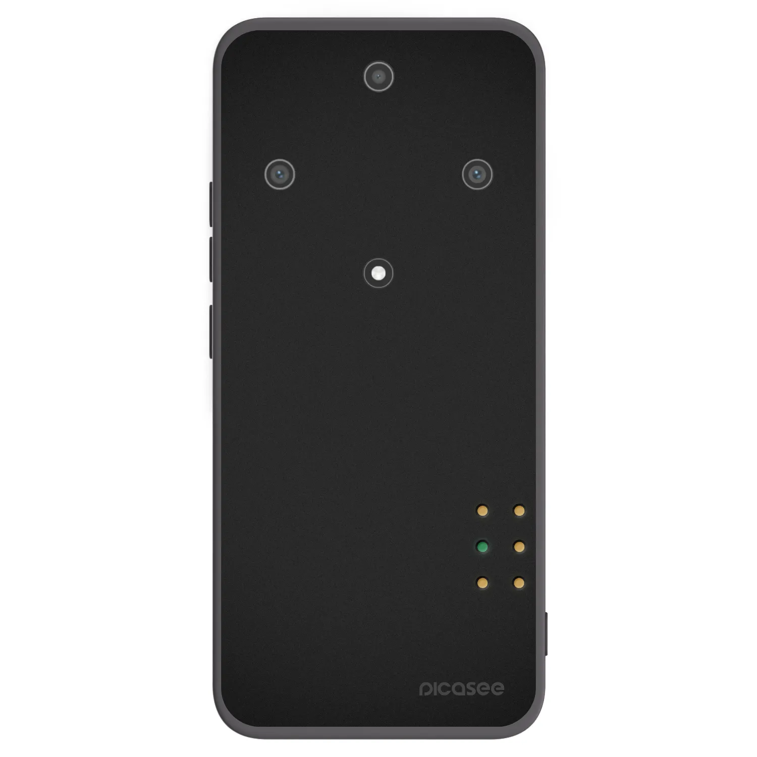 Picasee Honor Magic5 Lite 5G Hülle - Schwarzes Silikon - Pulse