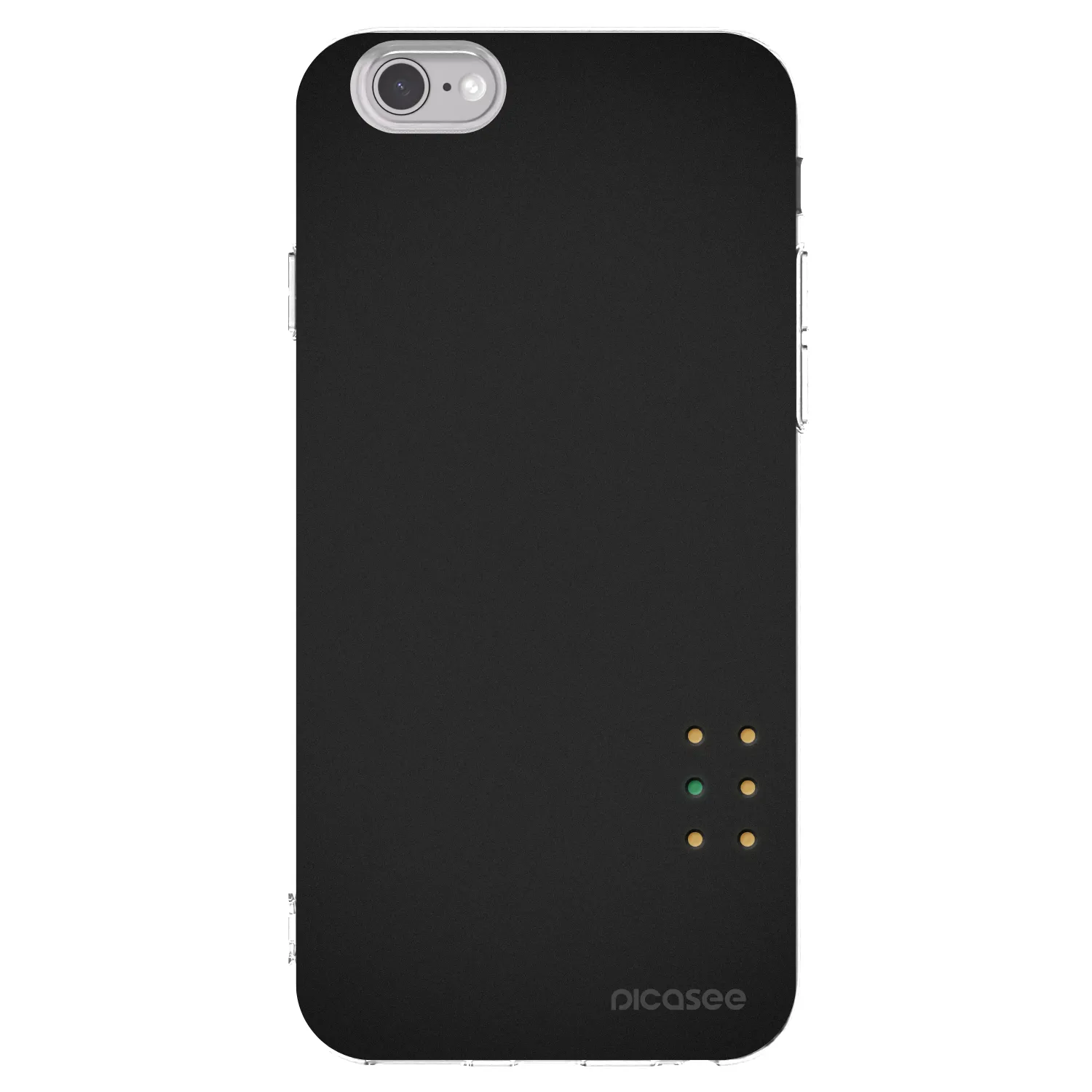 Picasee Apple iPhone 6/6S Hülle - Transparentes Silikon - Pulse