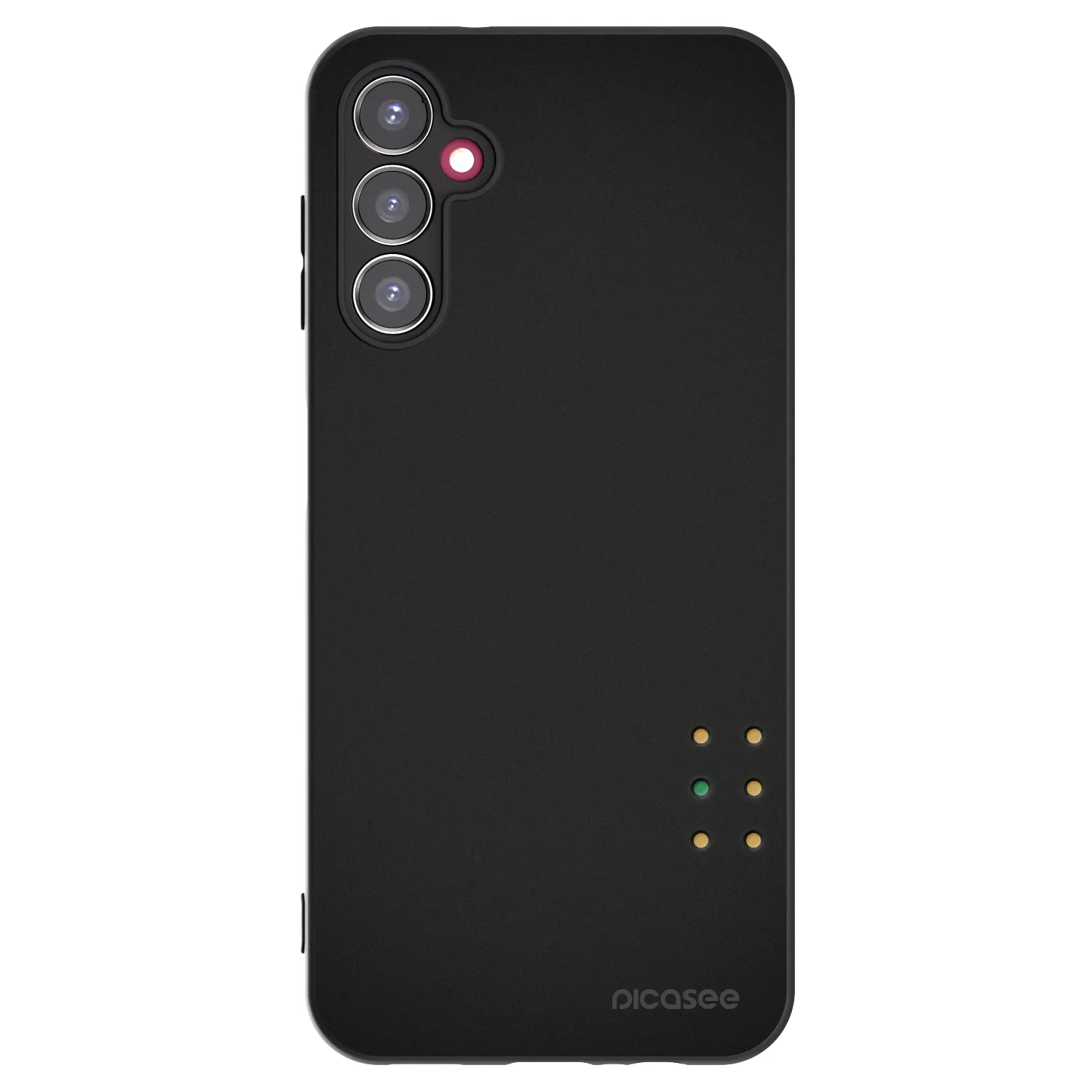 Picasee Samsung Galaxy A14 5G A146P Hülle - Schwarzes Silikon - Pulse