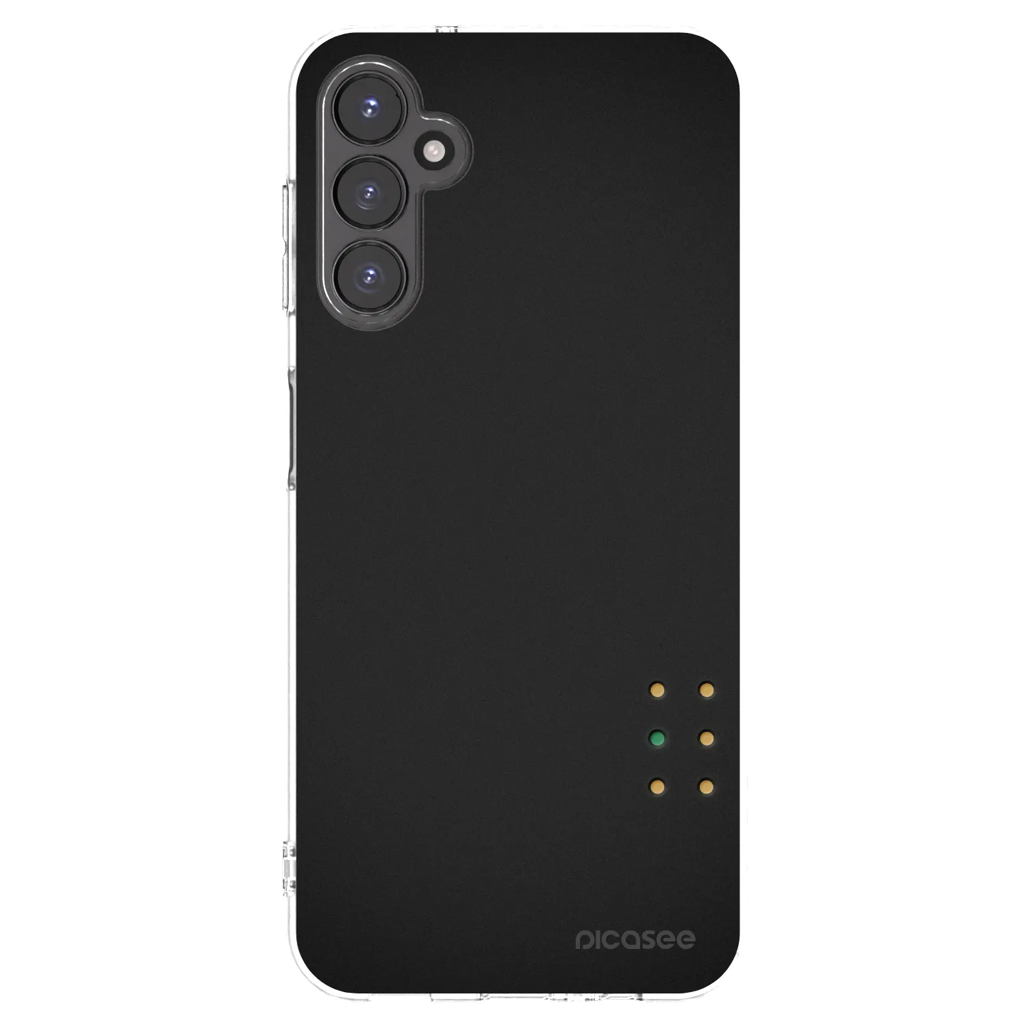 Picasee Samsung Galaxy A14 5G A146P Hülle - Transparentes Silikon - Pulse