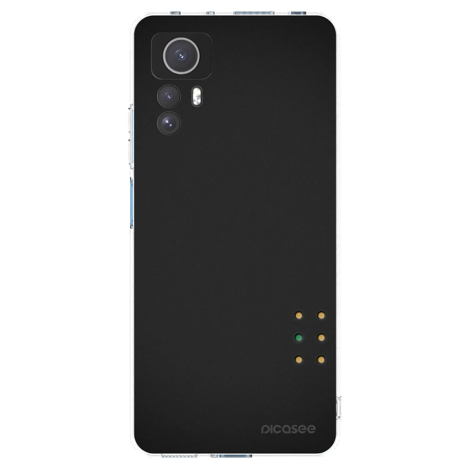 Picasee Xiaomi Redmi Note 12S Hülle - Transparentes Silikon - Pulse