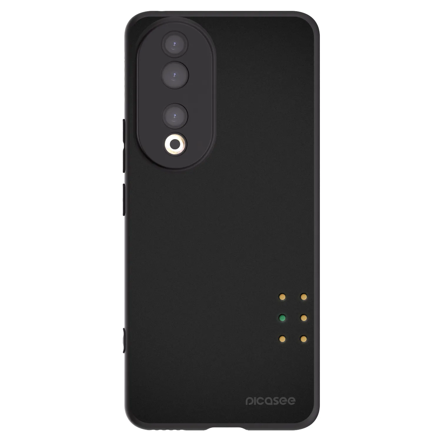 Picasee Honor 90 5G Hülle - Schwarzes Silikon - Pulse