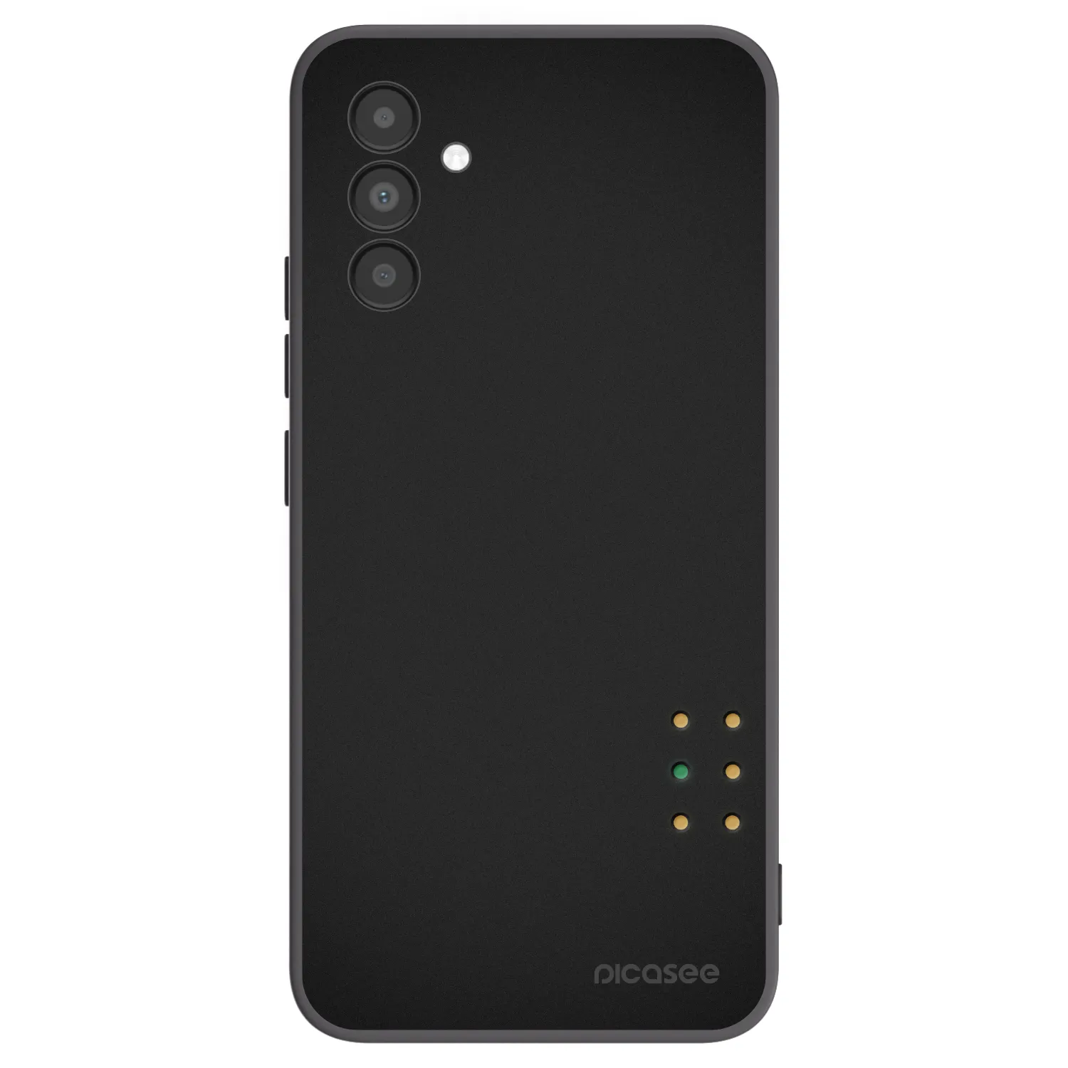 Picasee Samsung Galaxy A04s A047F Hülle - Schwarzes Silikon - Pulse