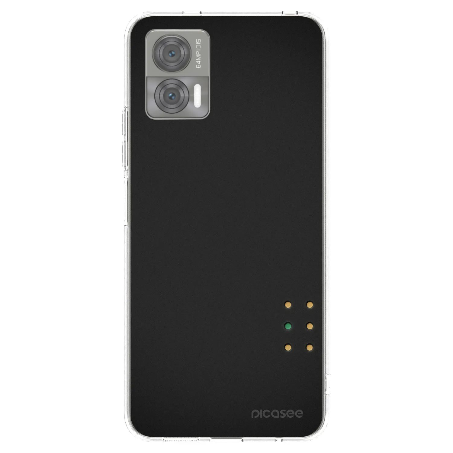 Picasee Motorola Edge 30 Neo Hülle - Transparentes Silikon - Pulse