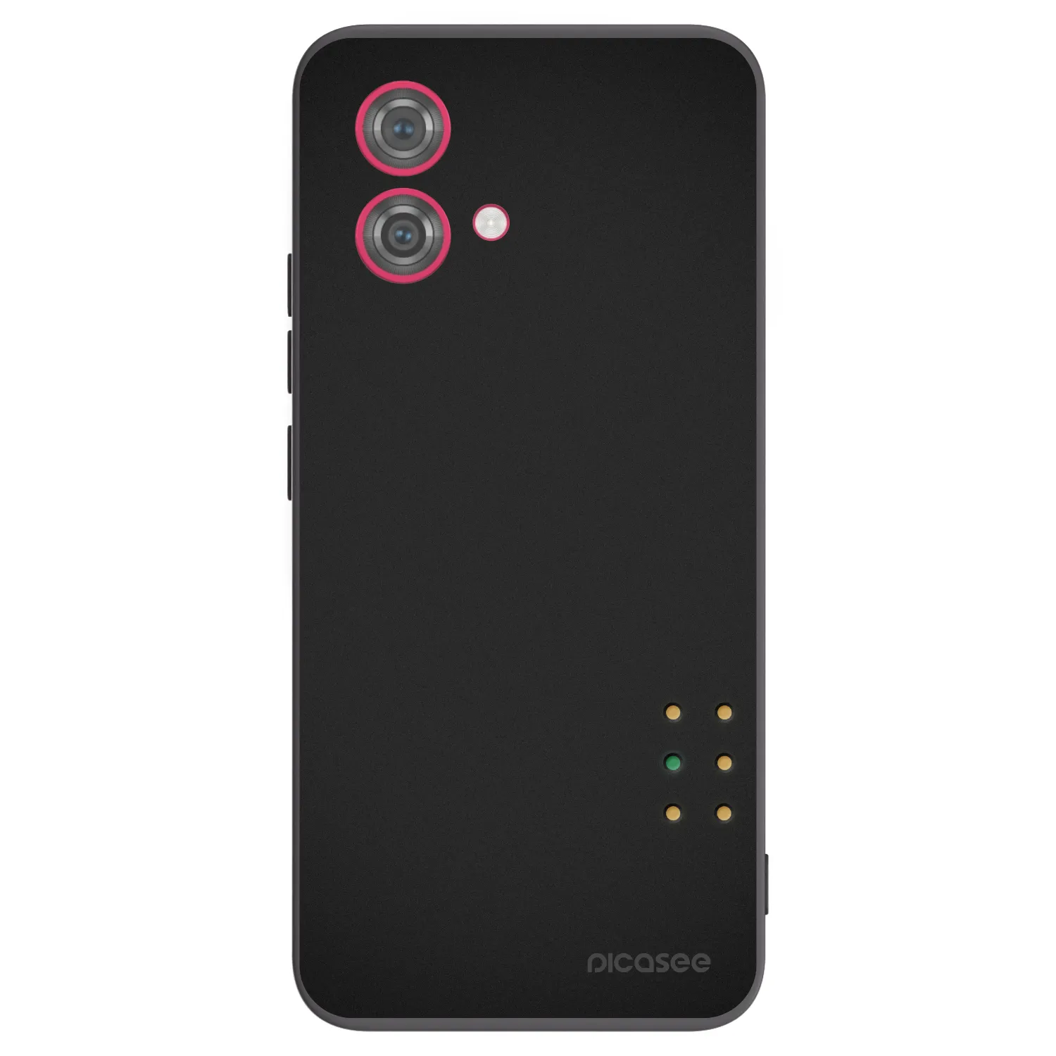 Picasee Motorola Moto G84 5G Hülle - Schwarzes Silikon - Pulse