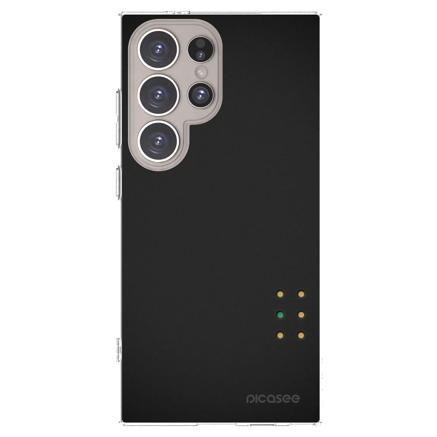 Picasee Samsung Galaxy S24 Ultra S928B 5G Hülle - Transparentes Silikon - Pulse