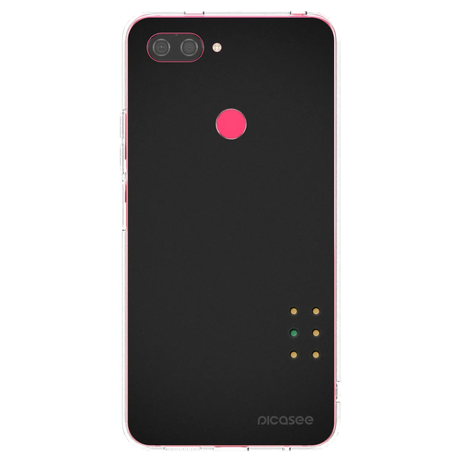 Picasee Xiaomi Mi 8 Lite Hülle - Transparentes Silikon - Pulse