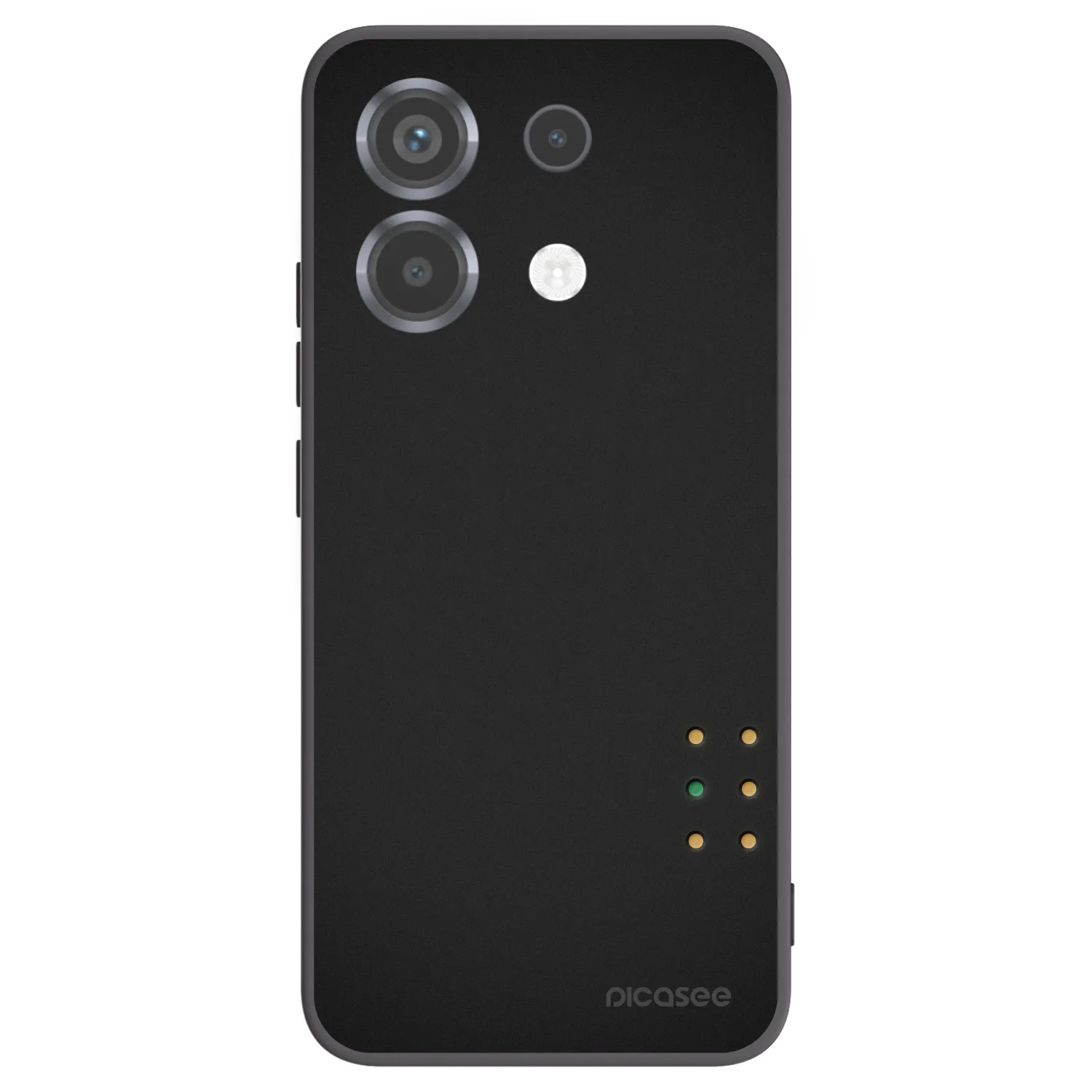 Picasee Xiaomi Poco X6 Hülle - Schwarzes Silikon - Pulse