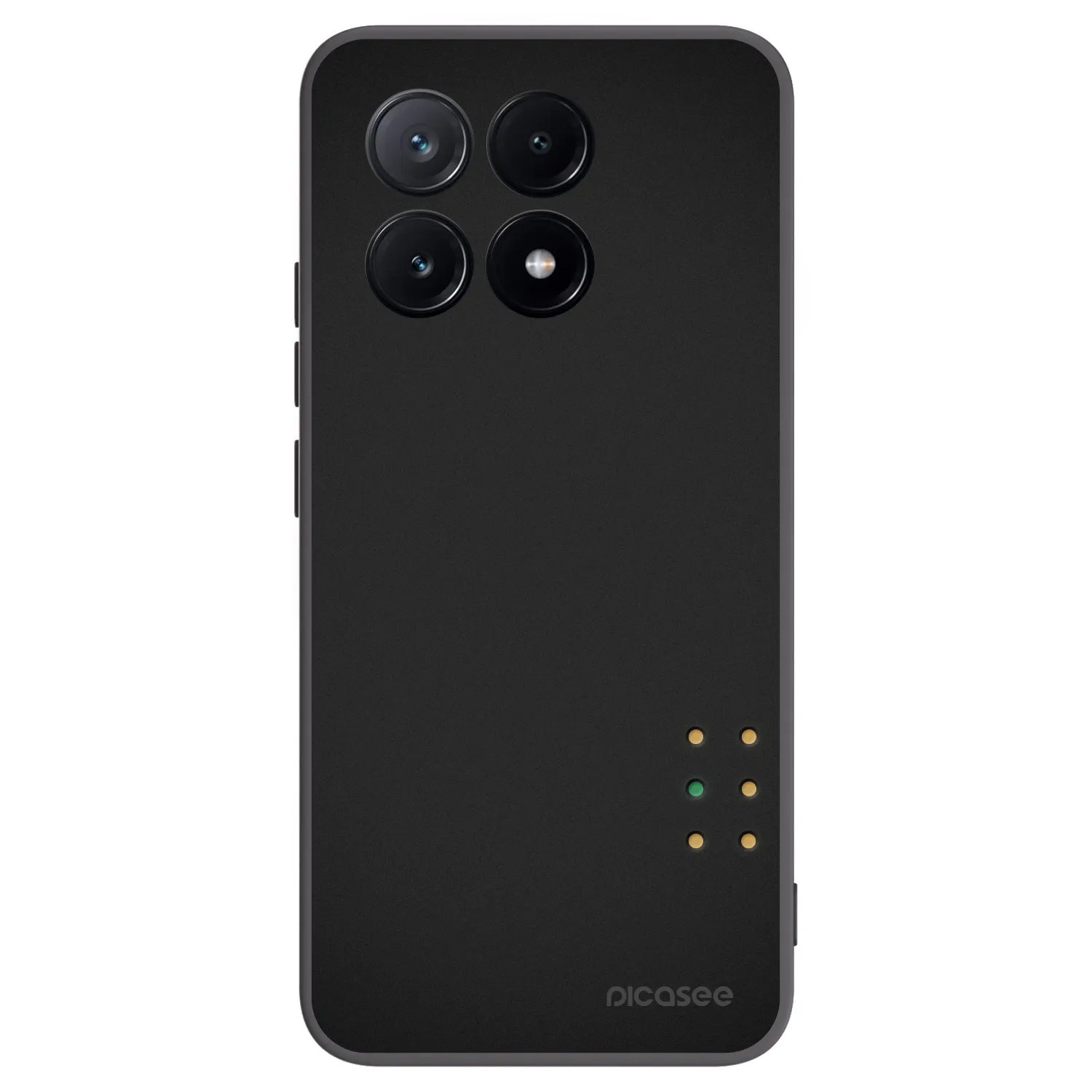 Picasee Xiaomi Poco X6 Pro Hülle - Schwarzes Silikon - Pulse
