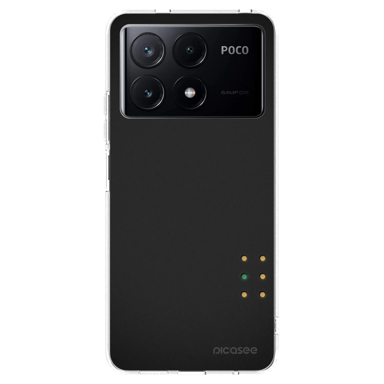 Picasee Xiaomi Poco X6 Pro Hülle - Transparentes Silikon - Pulse