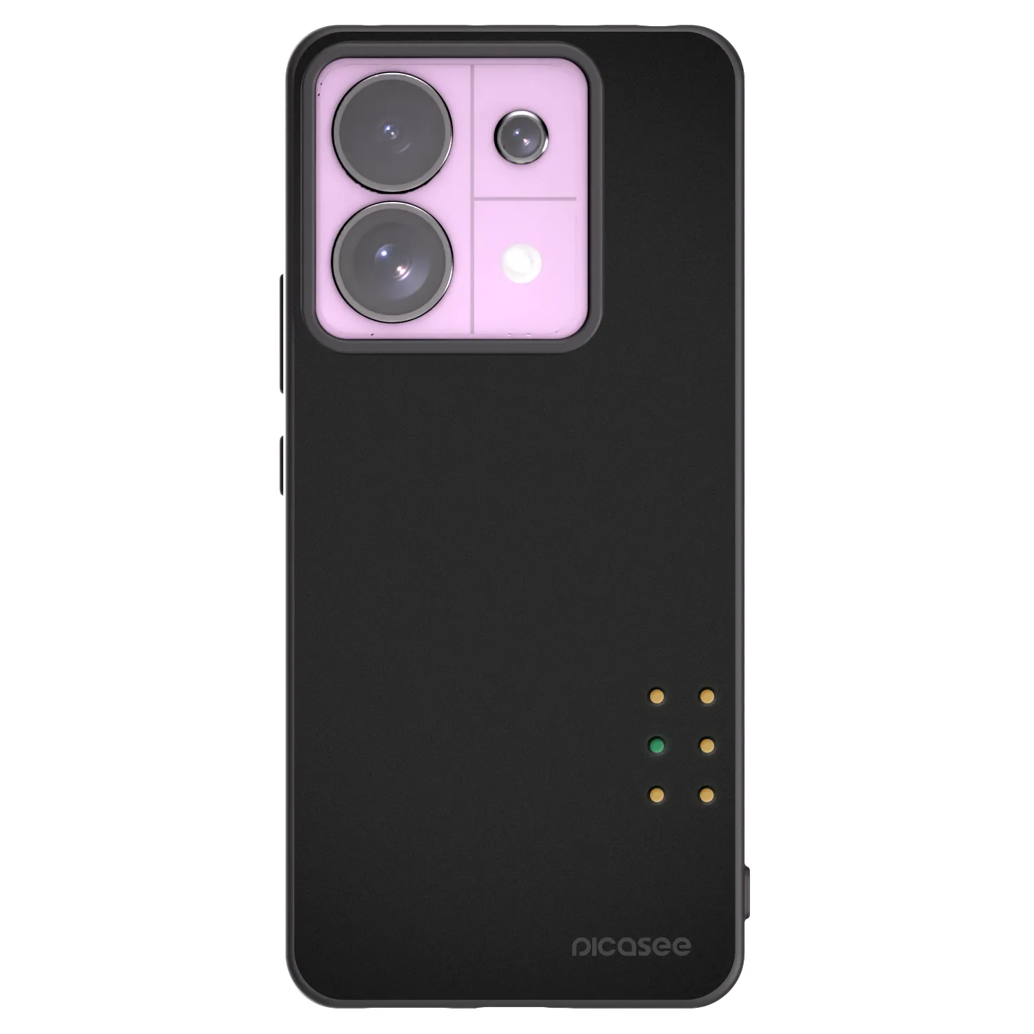 Picasee Xiaomi Redmi Note 13 Pro 5G Hülle - Schwarzes Silikon - Pulse