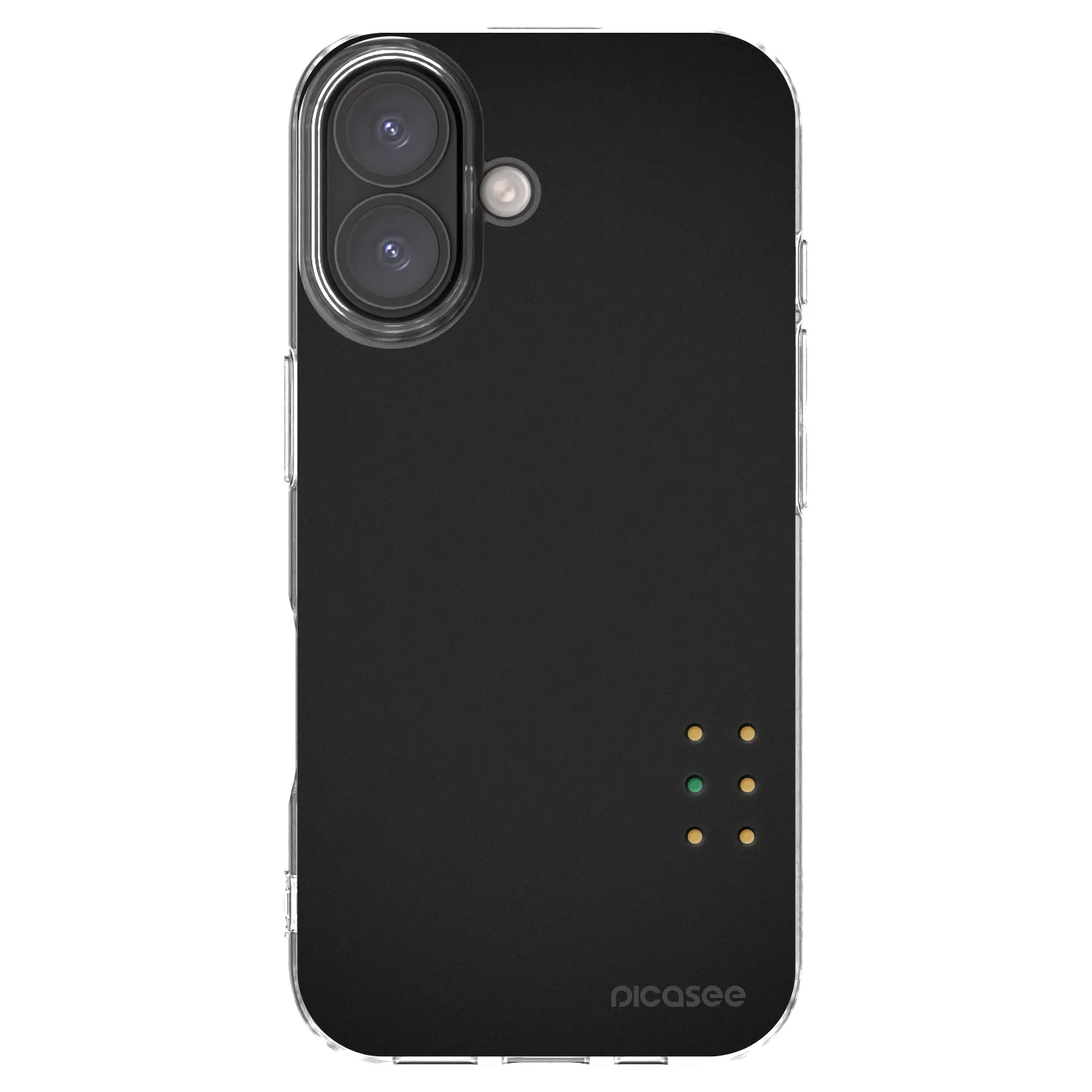 Picasee Apple iPhone 16 Hülle - Transparentes Silikon - Pulse