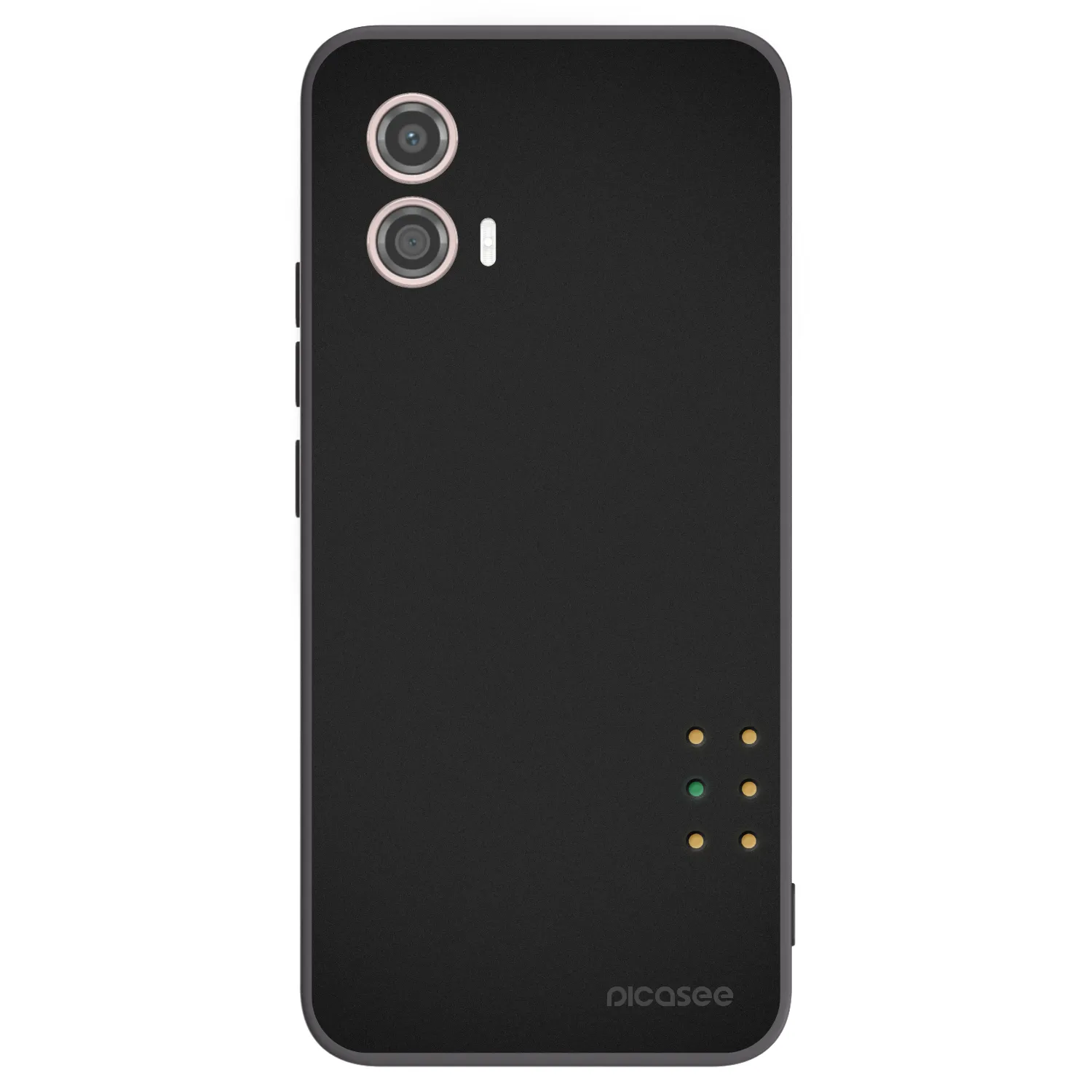 Picasee Motorola Moto G53 5G Hülle - Schwarzes Silikon - Pulse