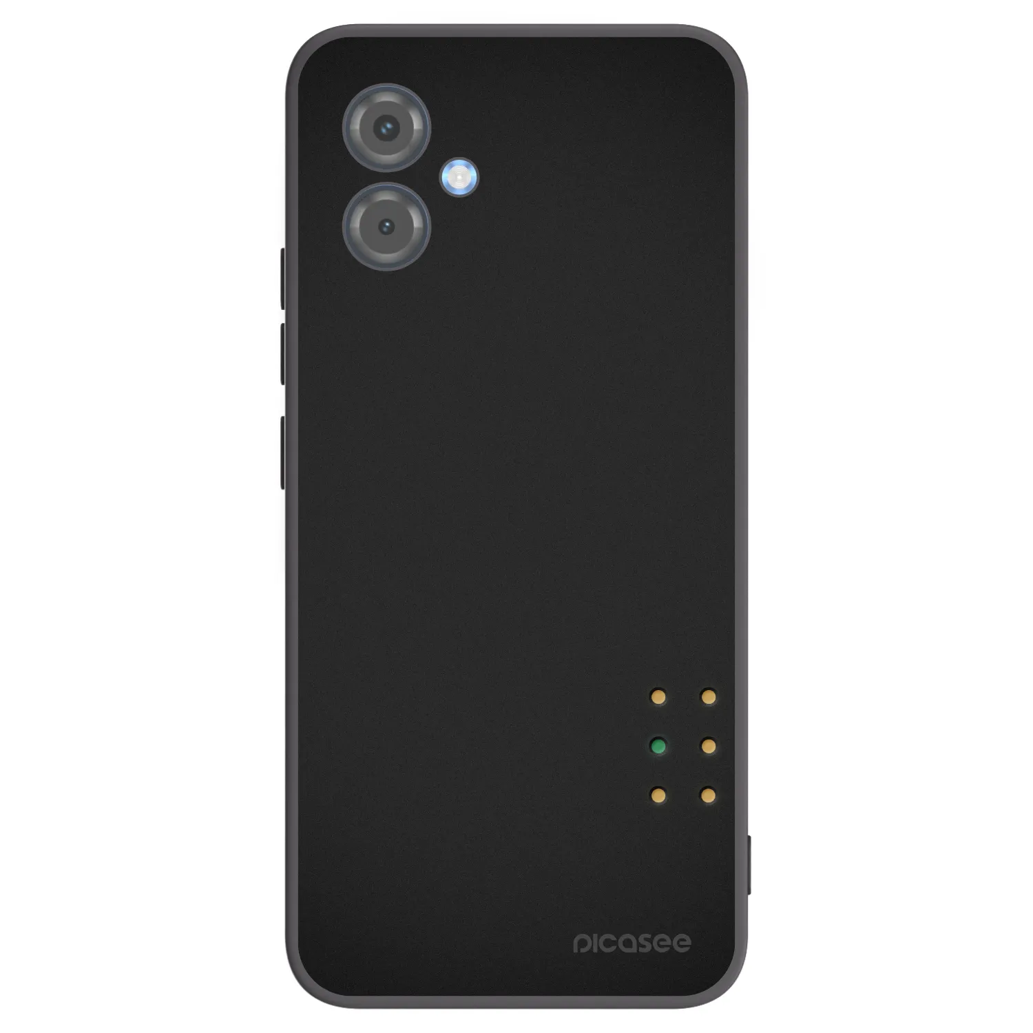 Picasee Motorola Moto G14 Hülle - Schwarzes Silikon - Pulse