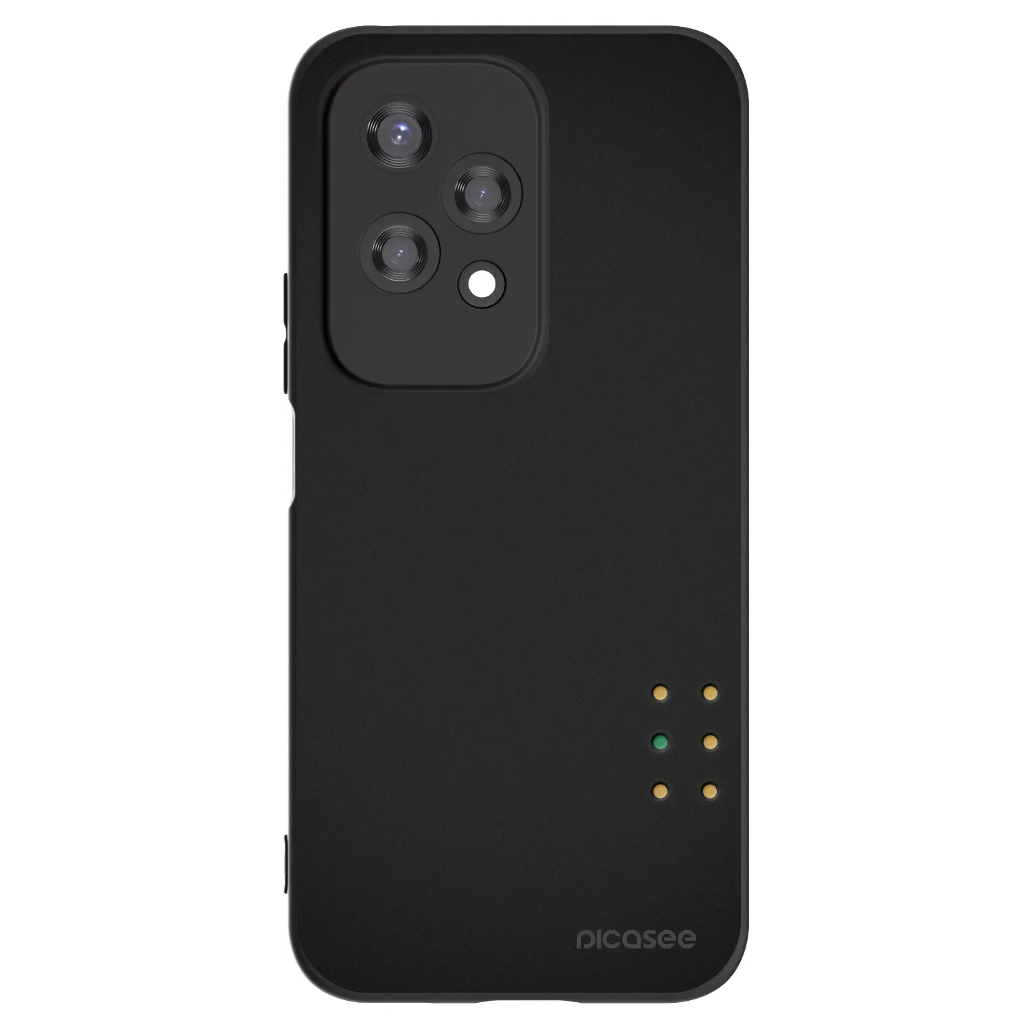 Picasee Honor 200 Lite Hülle - Schwarzes Silikon - Pulse