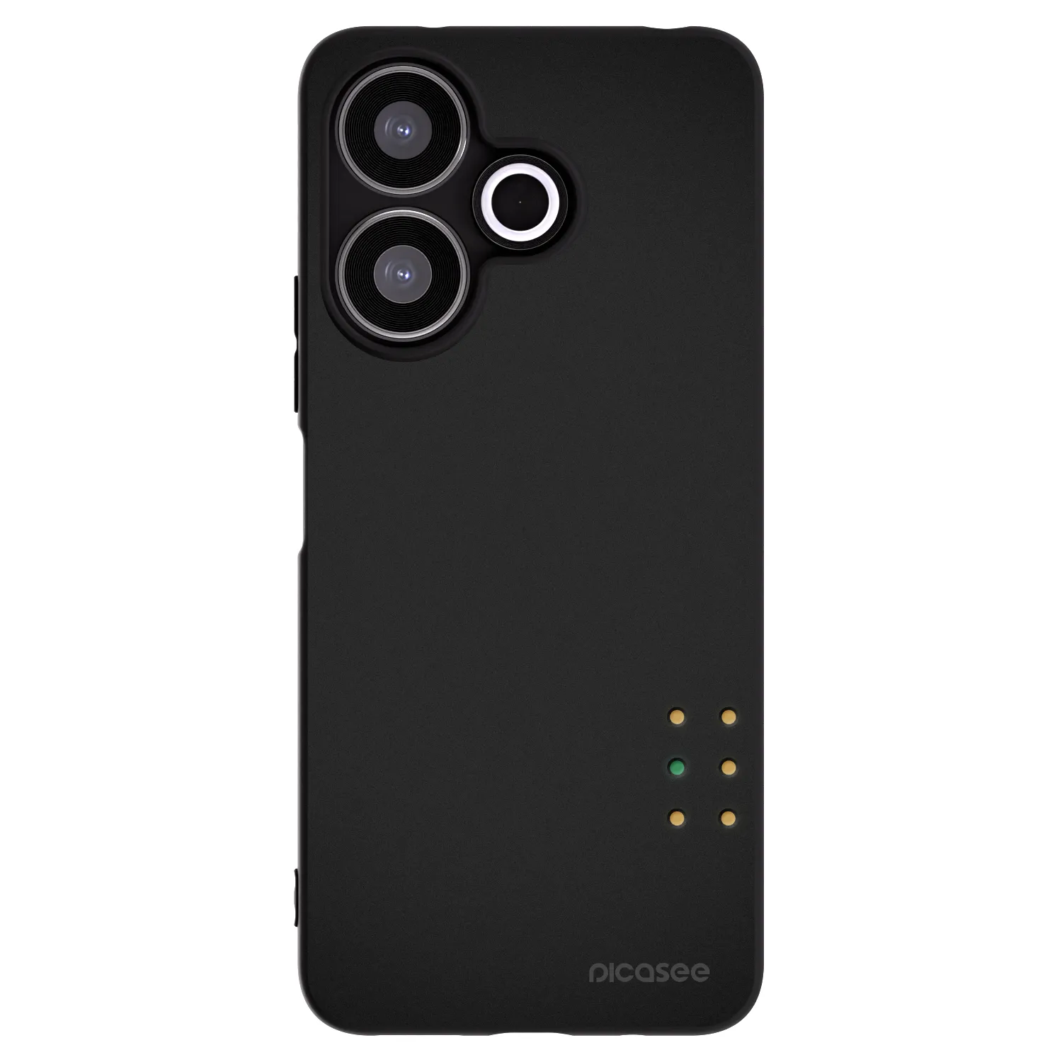 Picasee Xiaomi Redmi 13 4G Hülle - Schwarzes Silikon - Pulse
