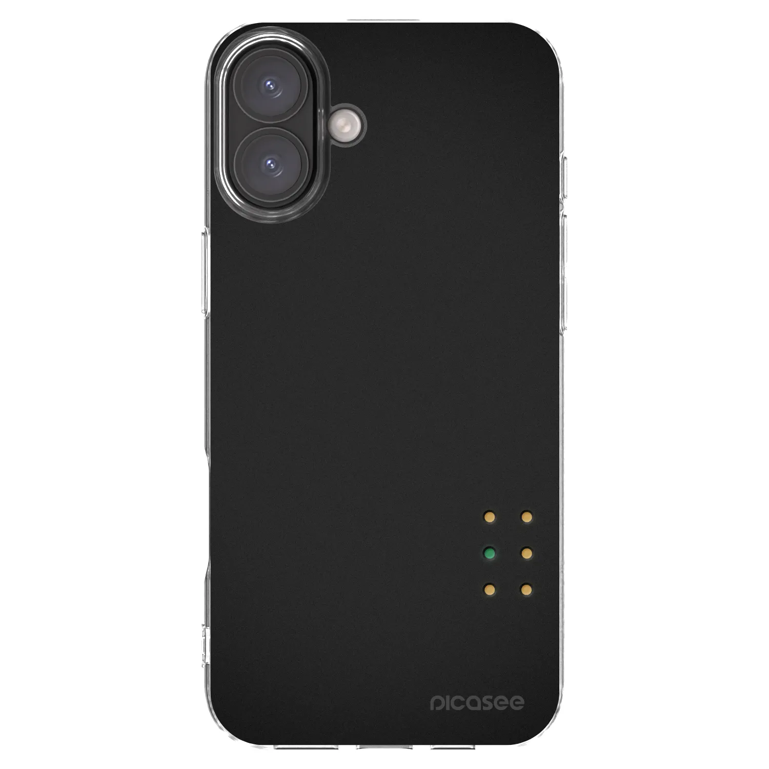 Picasee Apple iPhone 16 Plus Hülle - Transparentes Silikon - Pulse