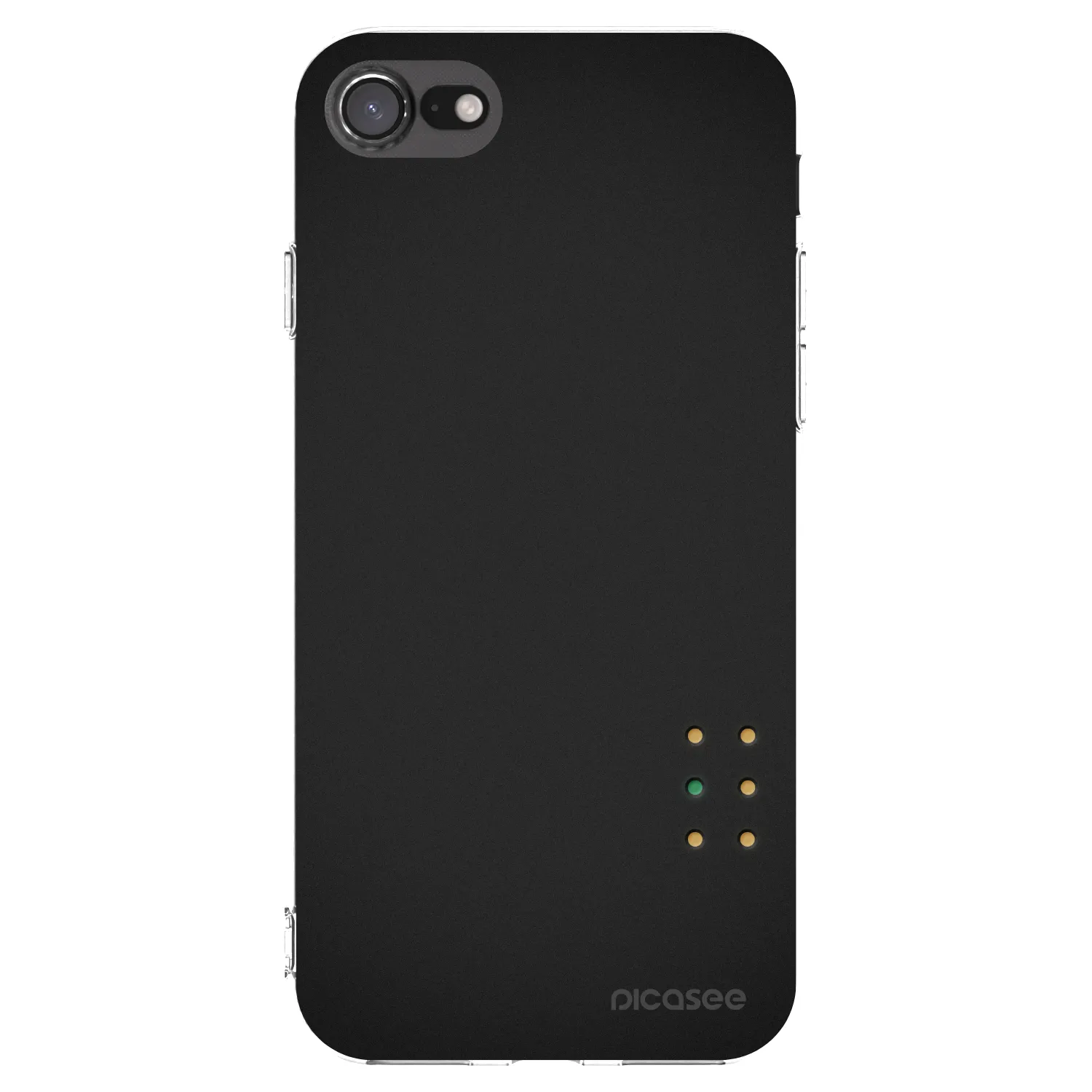 Picasee Apple iPhone 7 Hülle - Transparentes Silikon - Pulse