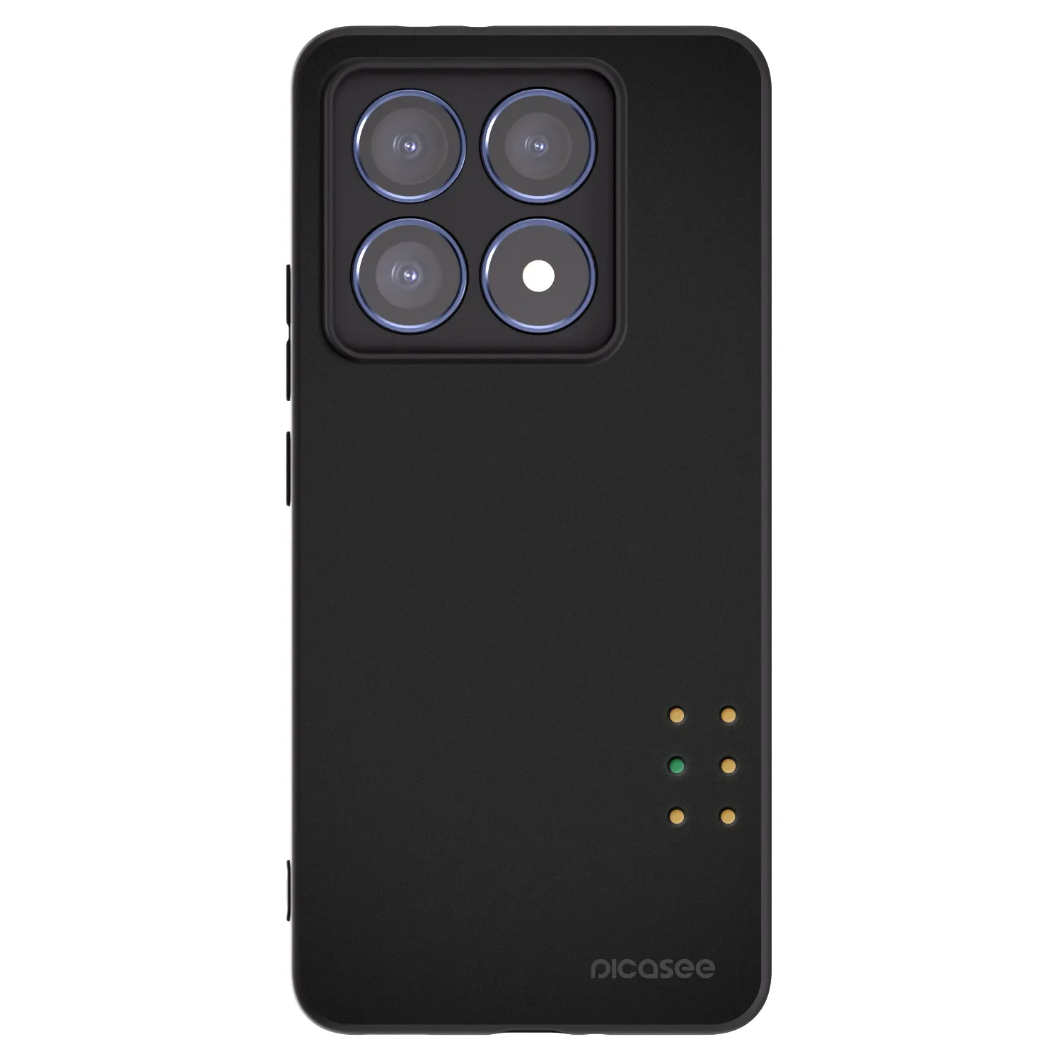 Picasee Xiaomi 14T Pro Hülle - Schwarzes Silikon - Pulse