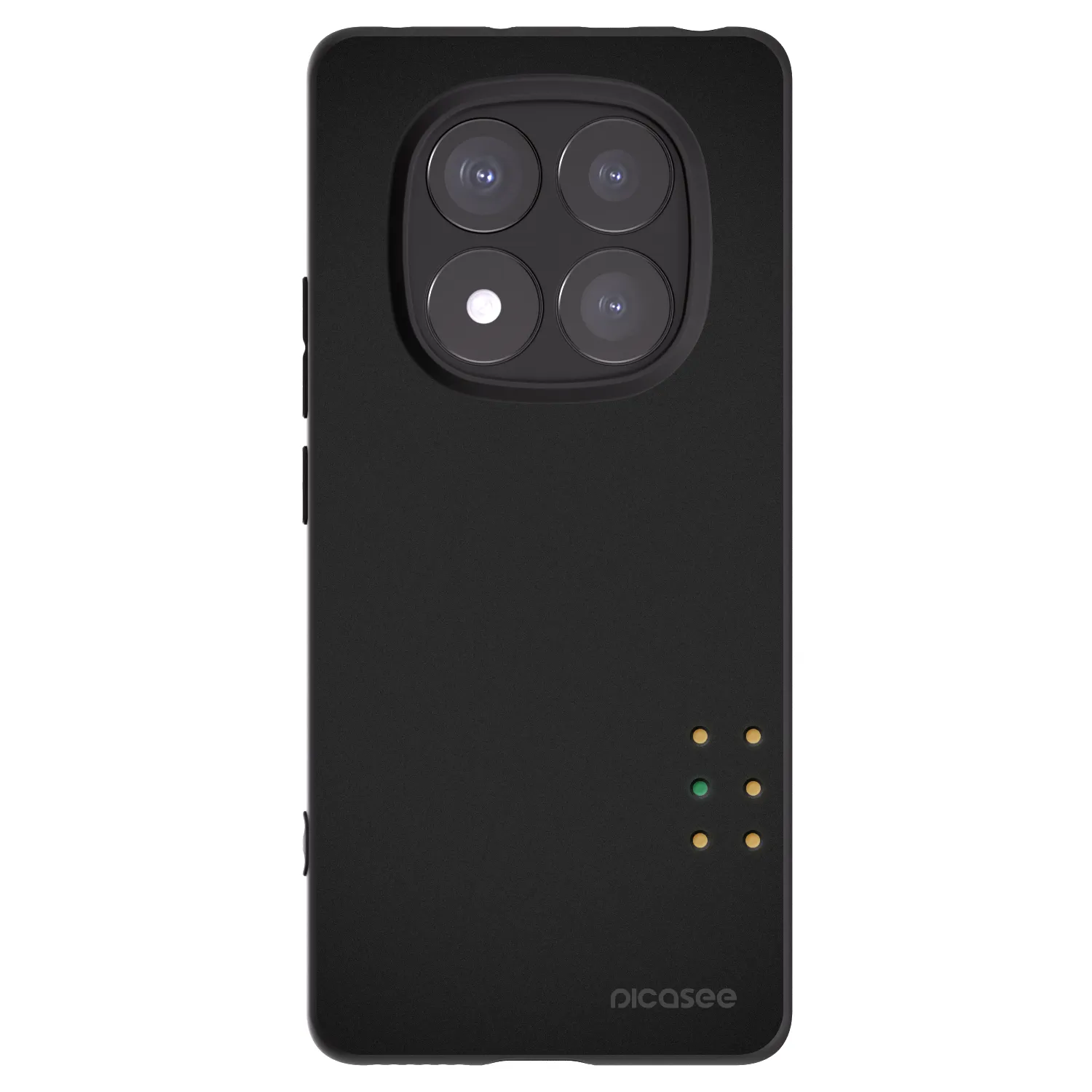 Picasee Xiaomi Redmi Note 14 Pro+ 5G Hülle - Schwarzes Silikon - Pulse