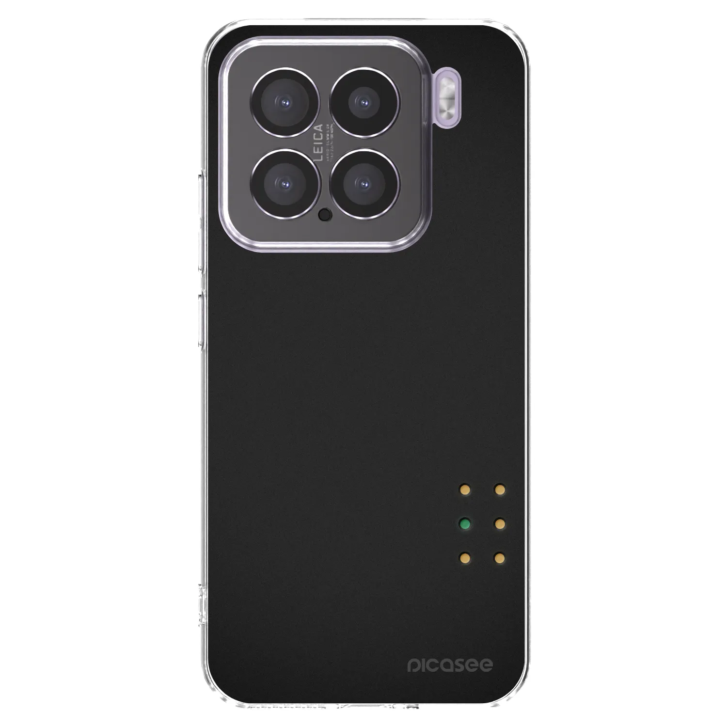 Picasee Xiaomi 15 Hülle - Transparentes Silikon - Pulse