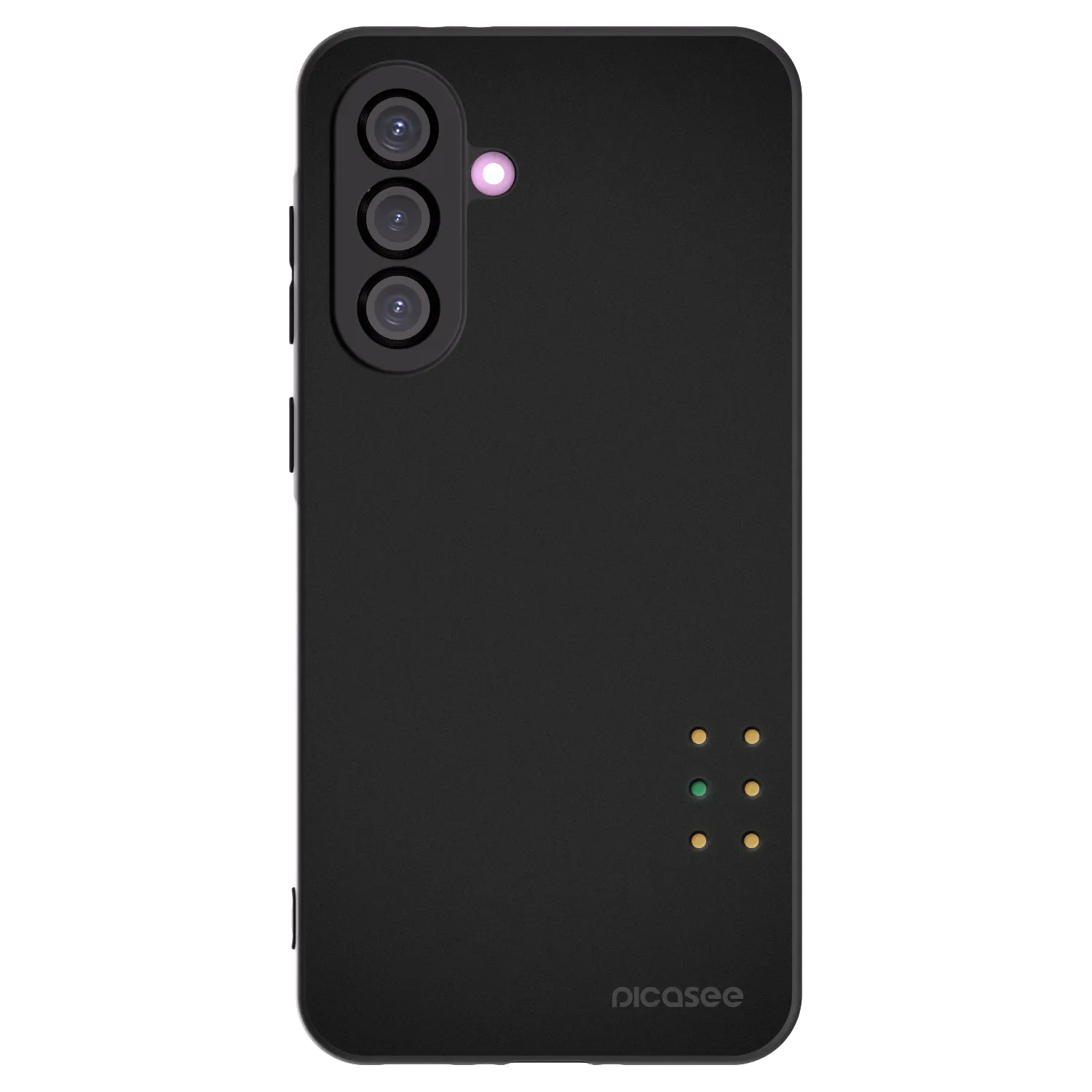 Picasee Samsung Galaxy A36 5G Hülle - Schwarzes Silikon - Pulse
