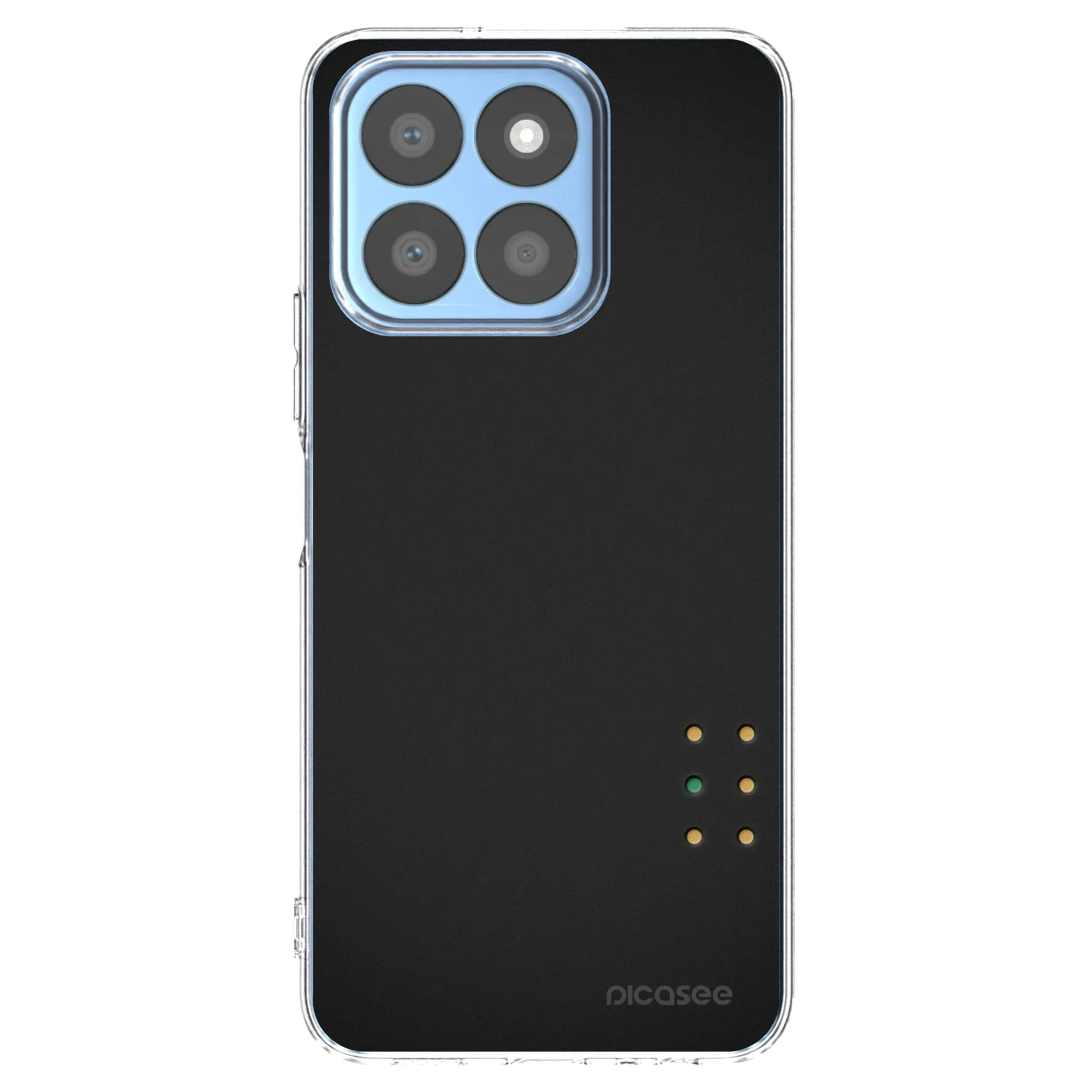 Picasee Honor X8c Hülle - Transparentes Silikon - Pulse
