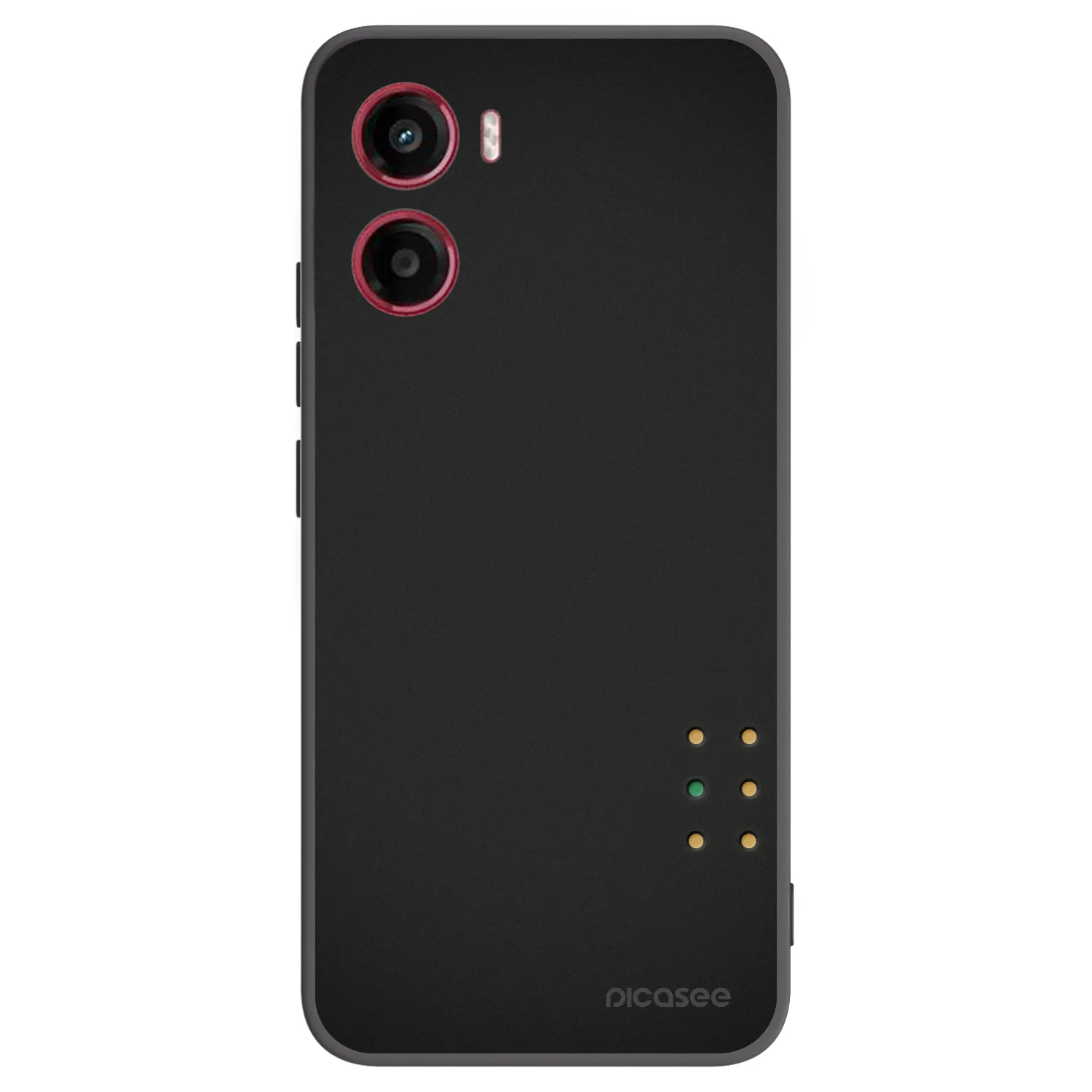 Picasee Motorola Moto G05 Hülle - Schwarzes Silikon - Pulse