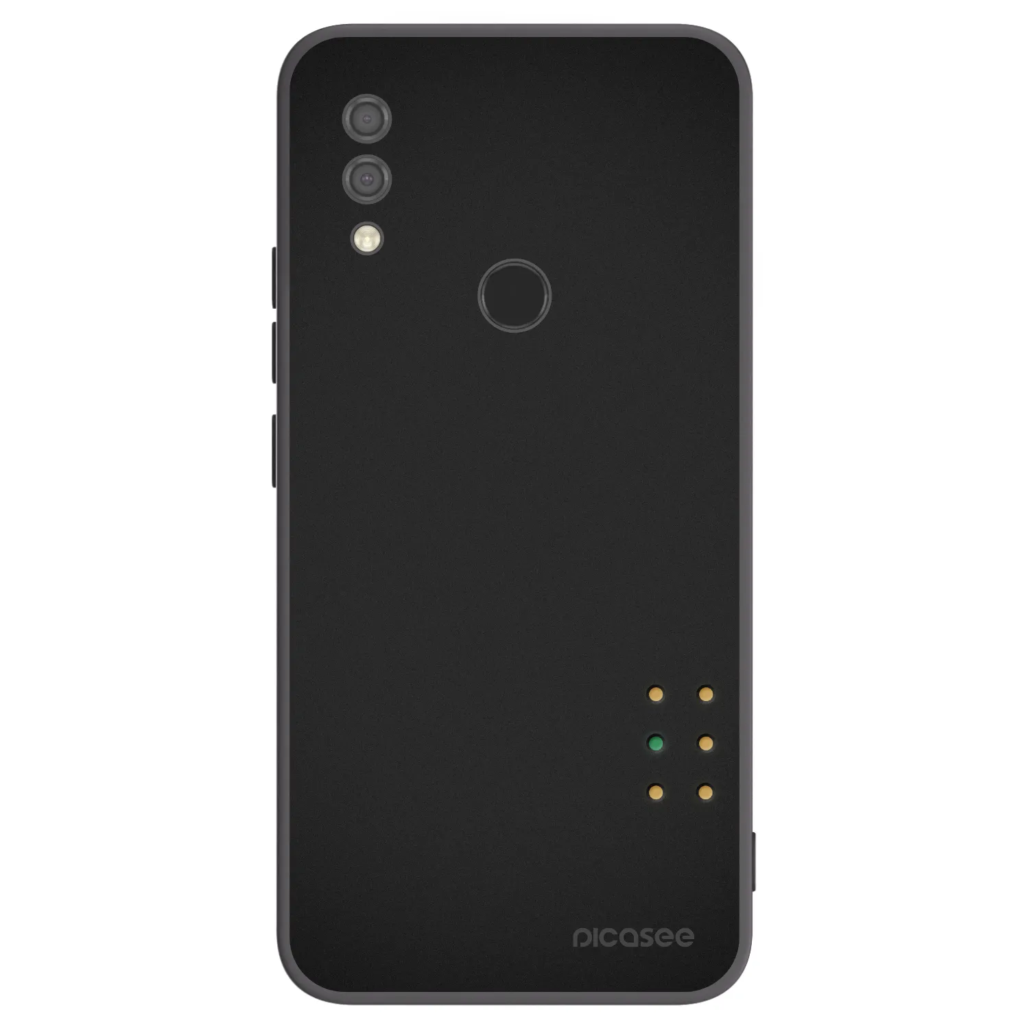 Picasee Xiaomi Redmi 7 Hülle - Schwarzes Silikon - Pulse