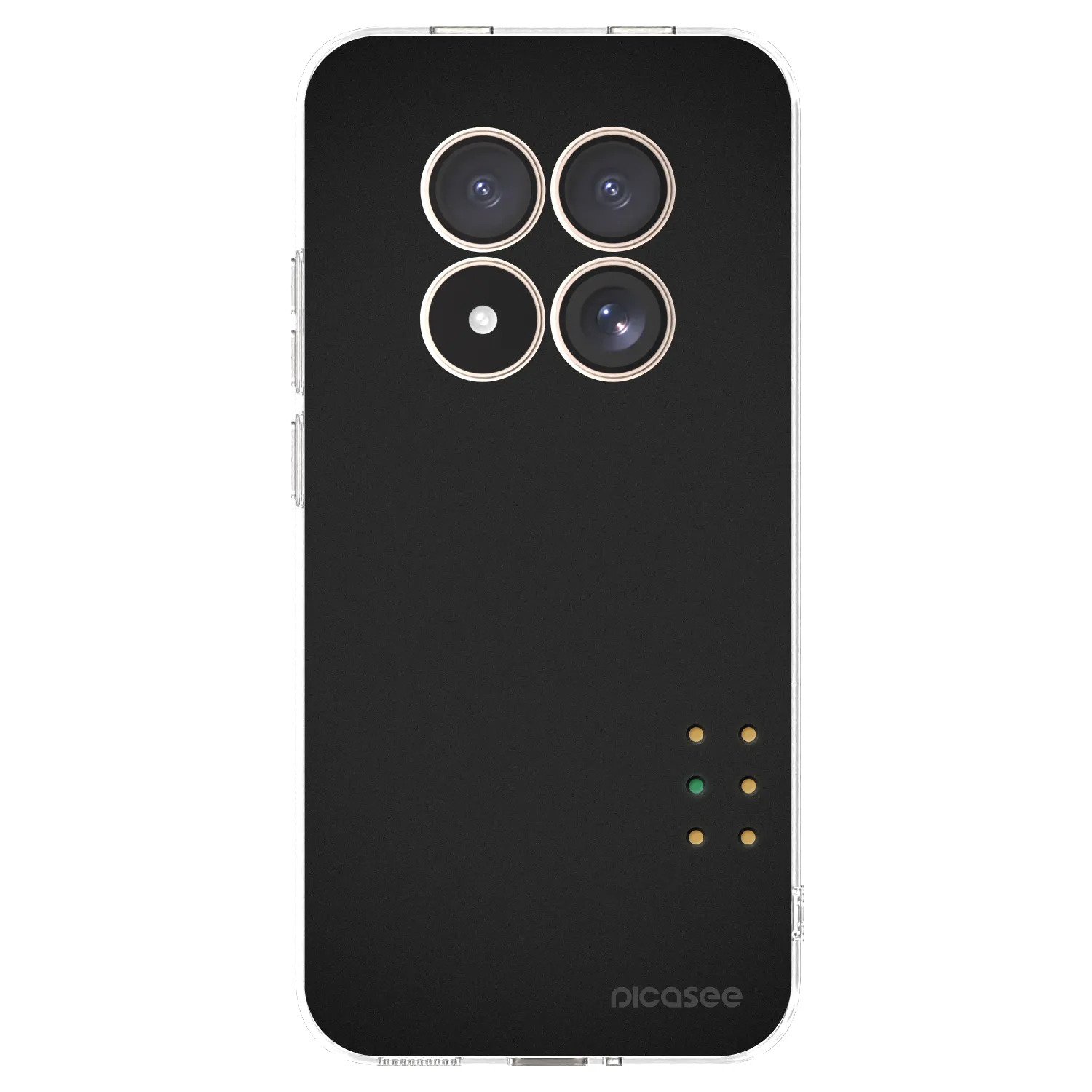Picasee Xiaomi Redmi Note 15 Pro 4G Hülle - Transparentes Silikon - Pulse